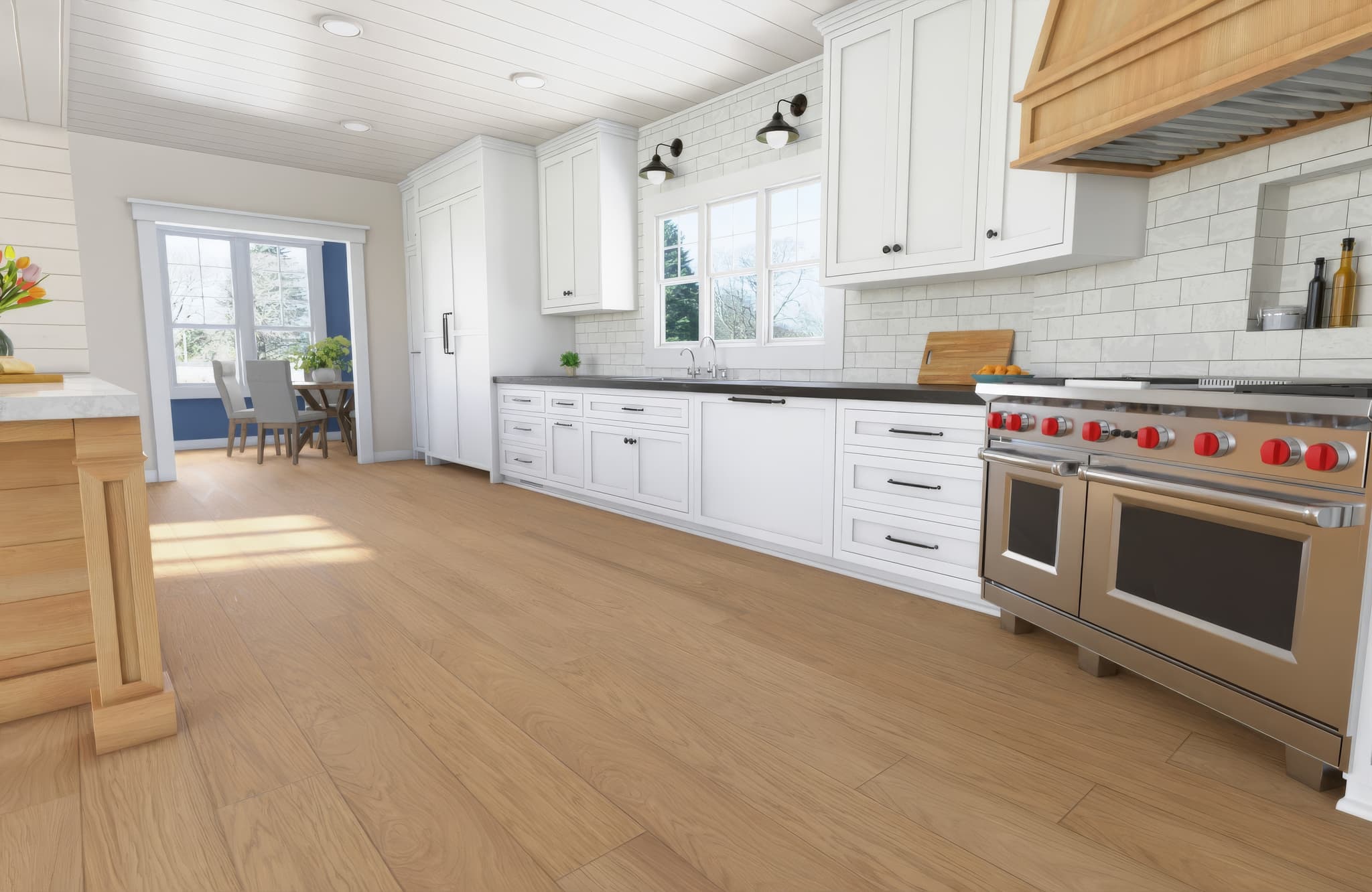 CALI Surf Shop Laminate Top Layer with High Density Wood Core Flooring Santa Cruz Collection - view 2