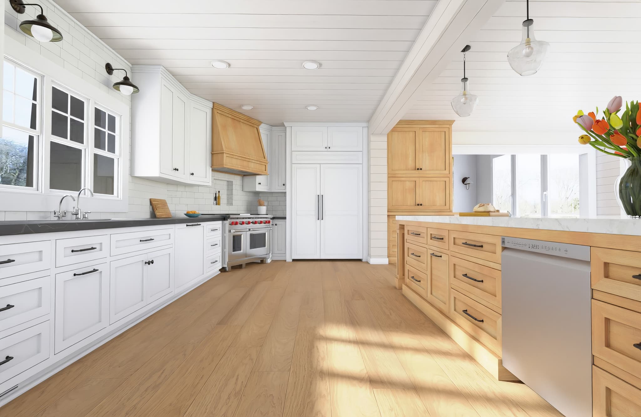 CALI Surf Shop Laminate Top Layer with High Density Wood Core Flooring Santa Cruz Collection - view 3