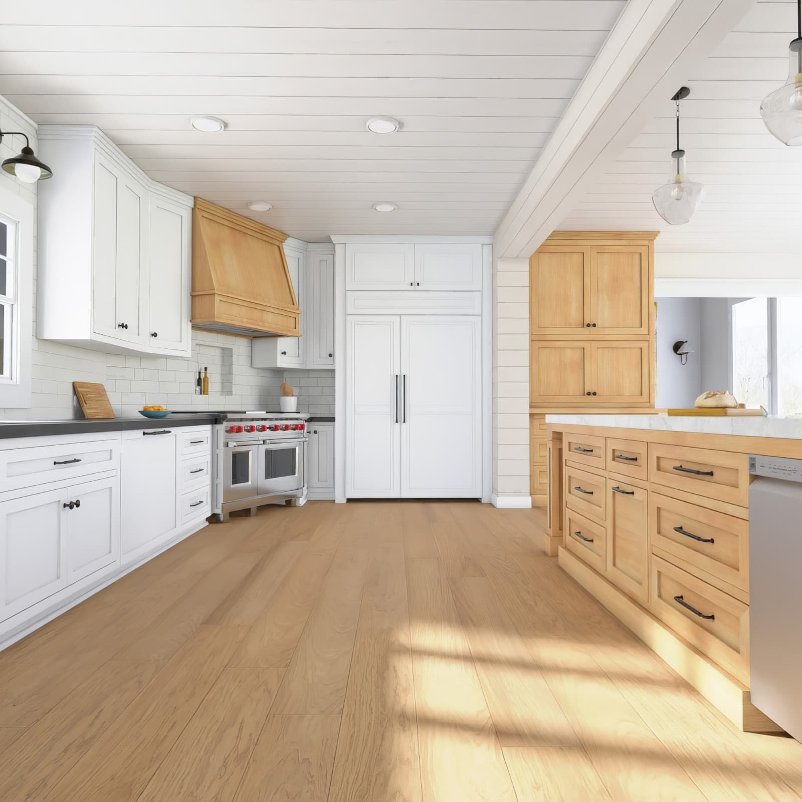 CALI Surf Shop Laminate Top Layer with High Density Wood Core Flooring — Santa Cruz Collection — detail view 3