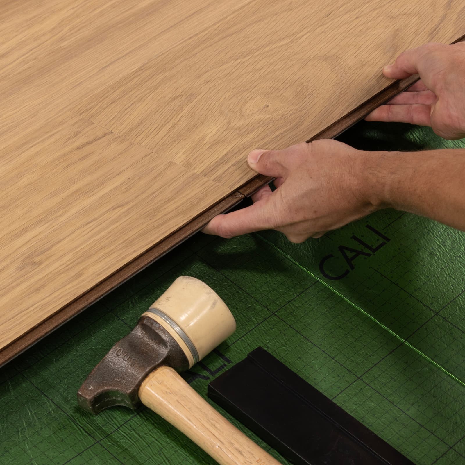 CALI Surf Shop Laminate Top Layer with High Density Wood Core Flooring — Santa Cruz Collection — detail view 5