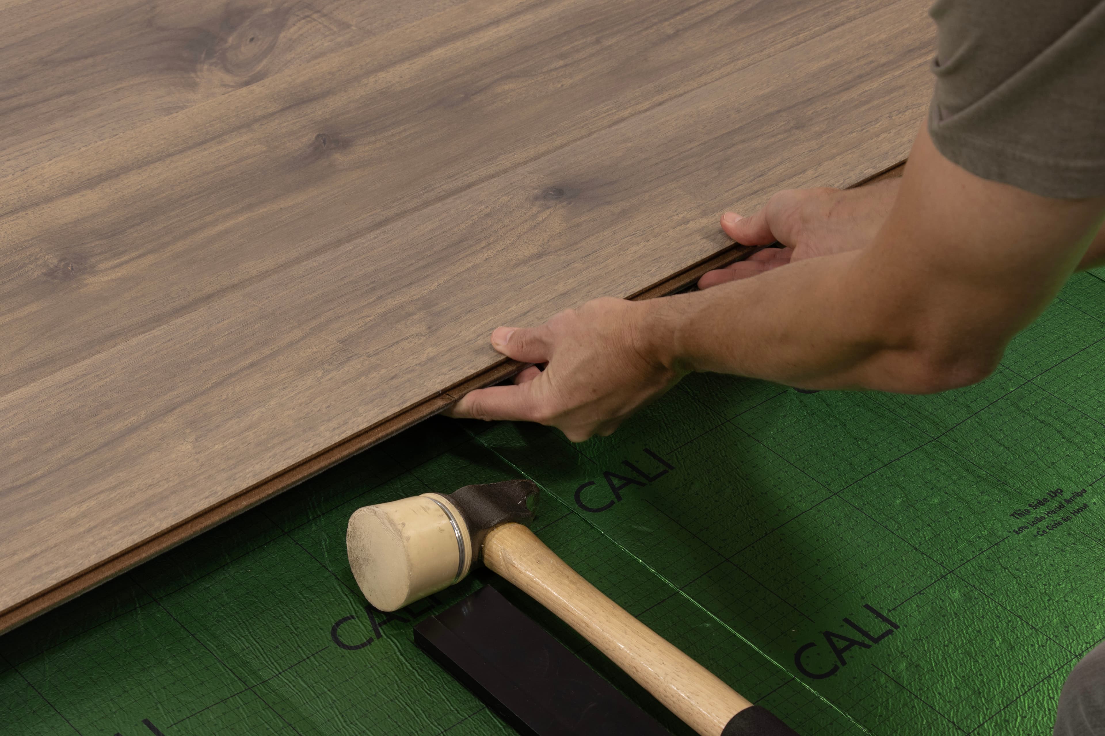 Misty Wood Walnut Santa Cruz Laminate Flooring - Image 4