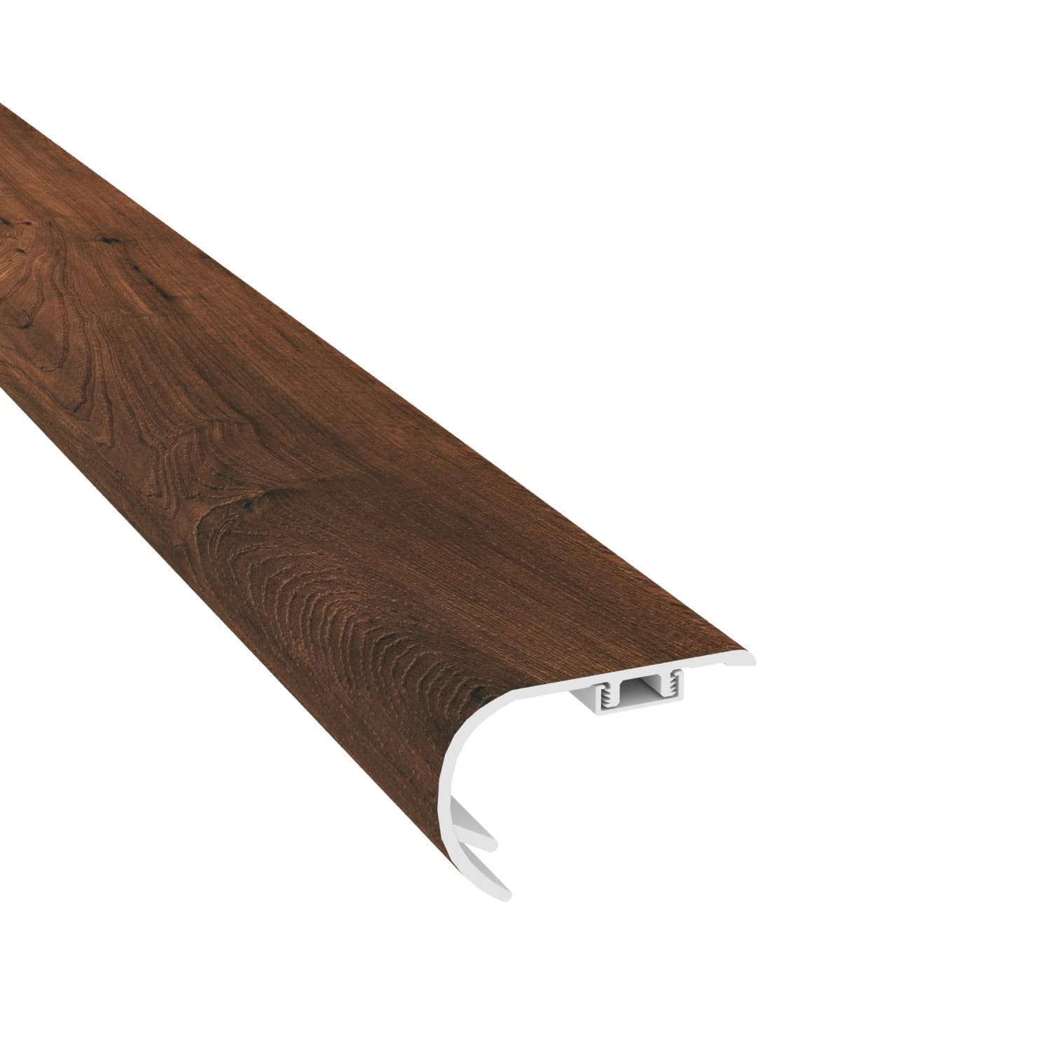 Island Maple CALI Vinyl Stair Nosing Overlap