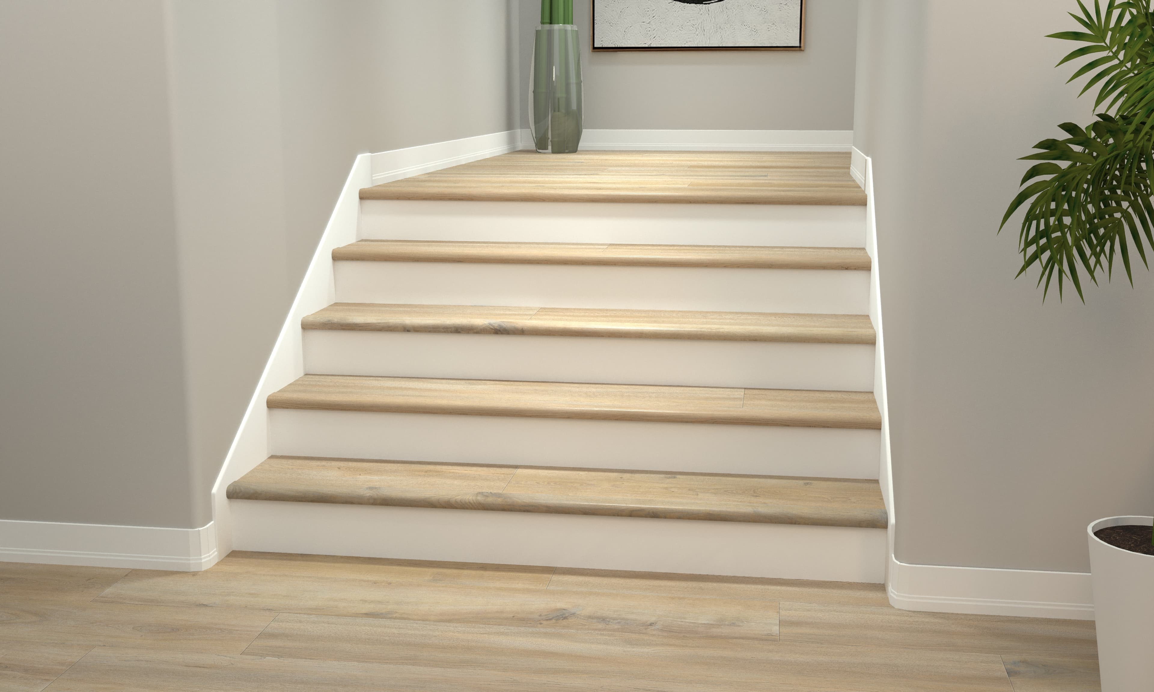 Reefwood CALI Vinyl Stair Nosing Overlap Longboards - Image 2