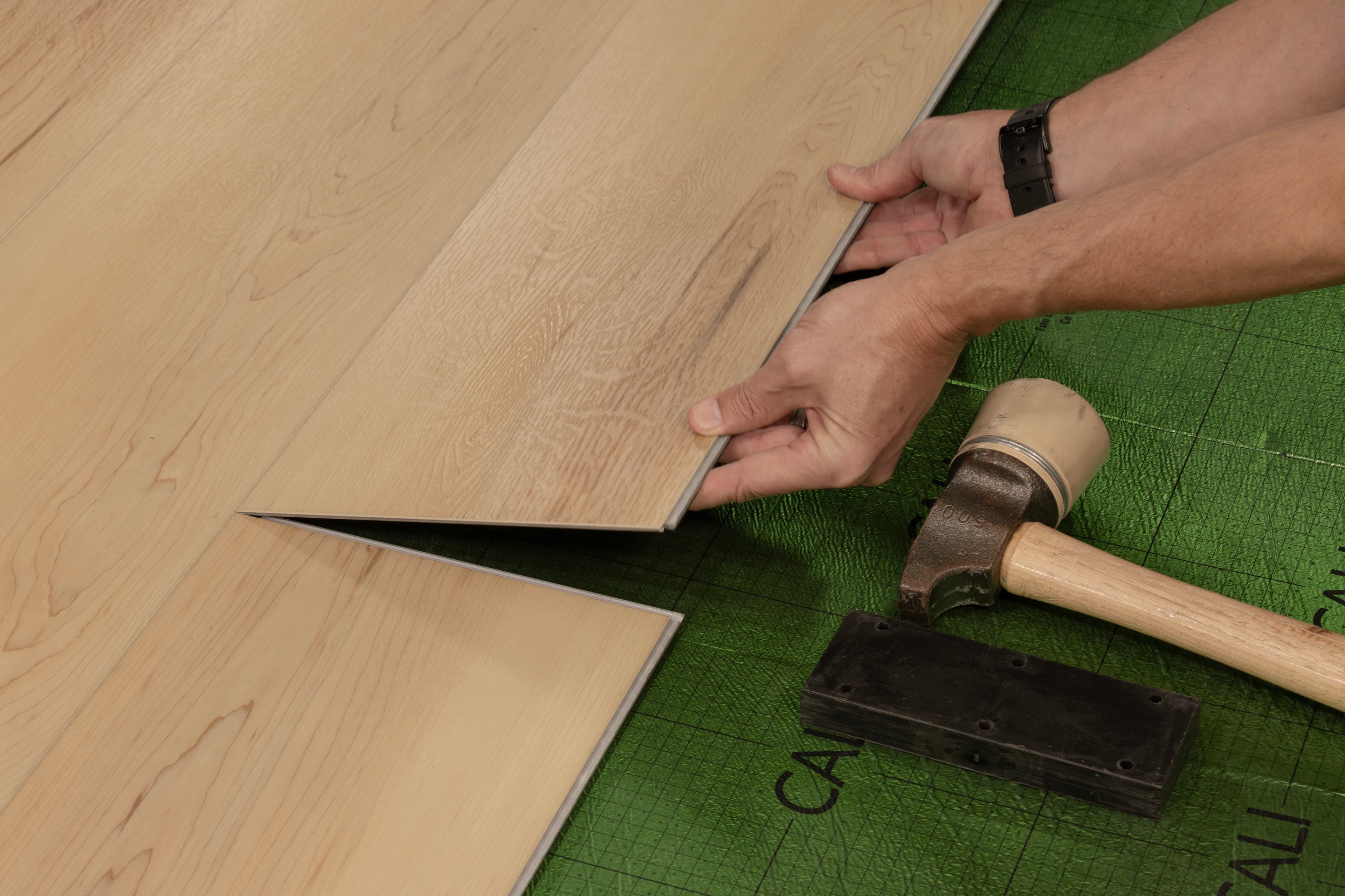 Morro Beige Longboards Vinyl Flooring (Drop-Lock) - Image 4