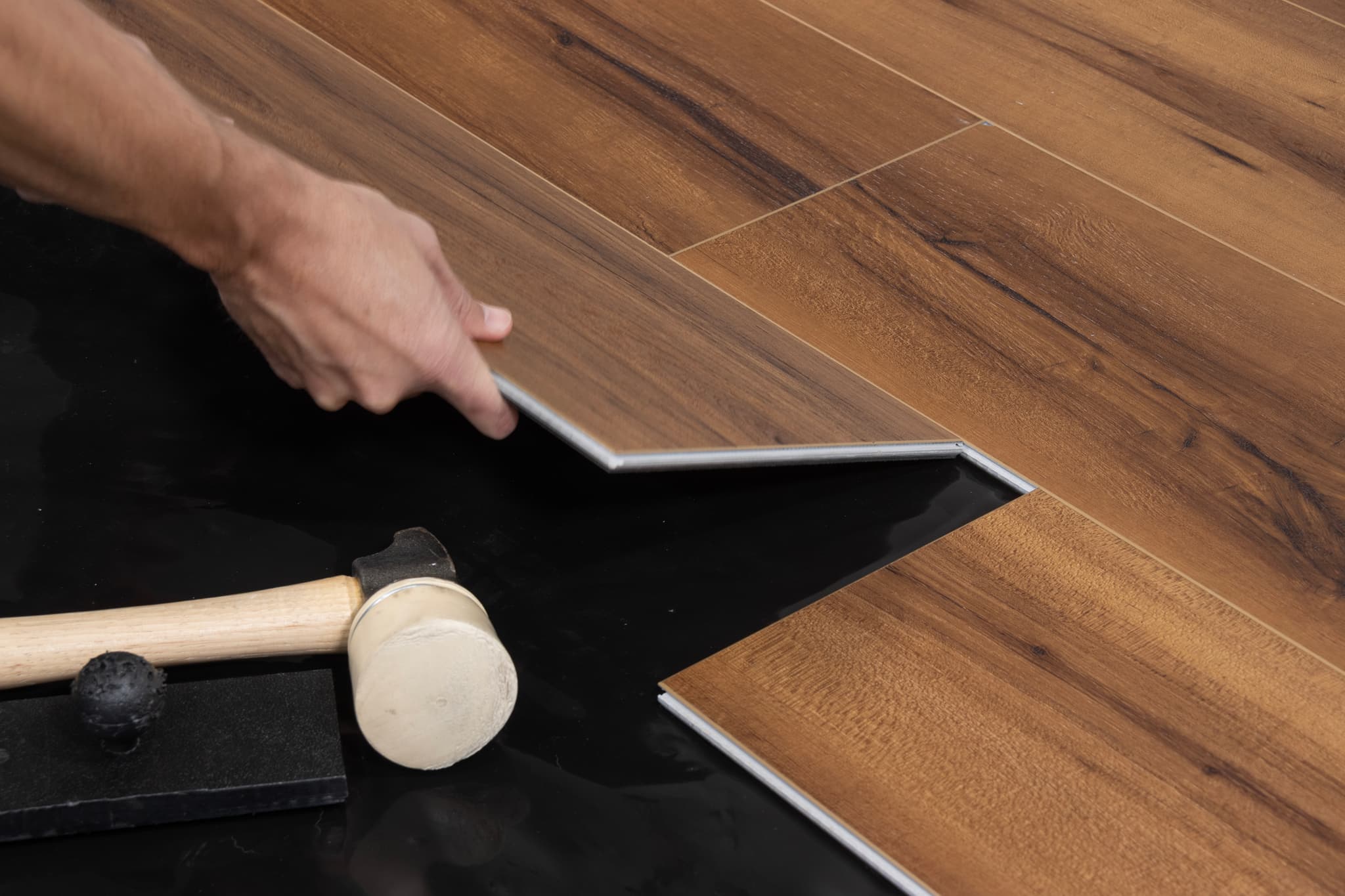 CALI Island Maple 100% Waterproof GeoCore (SPC) Flooring Longboards Collection - view 5