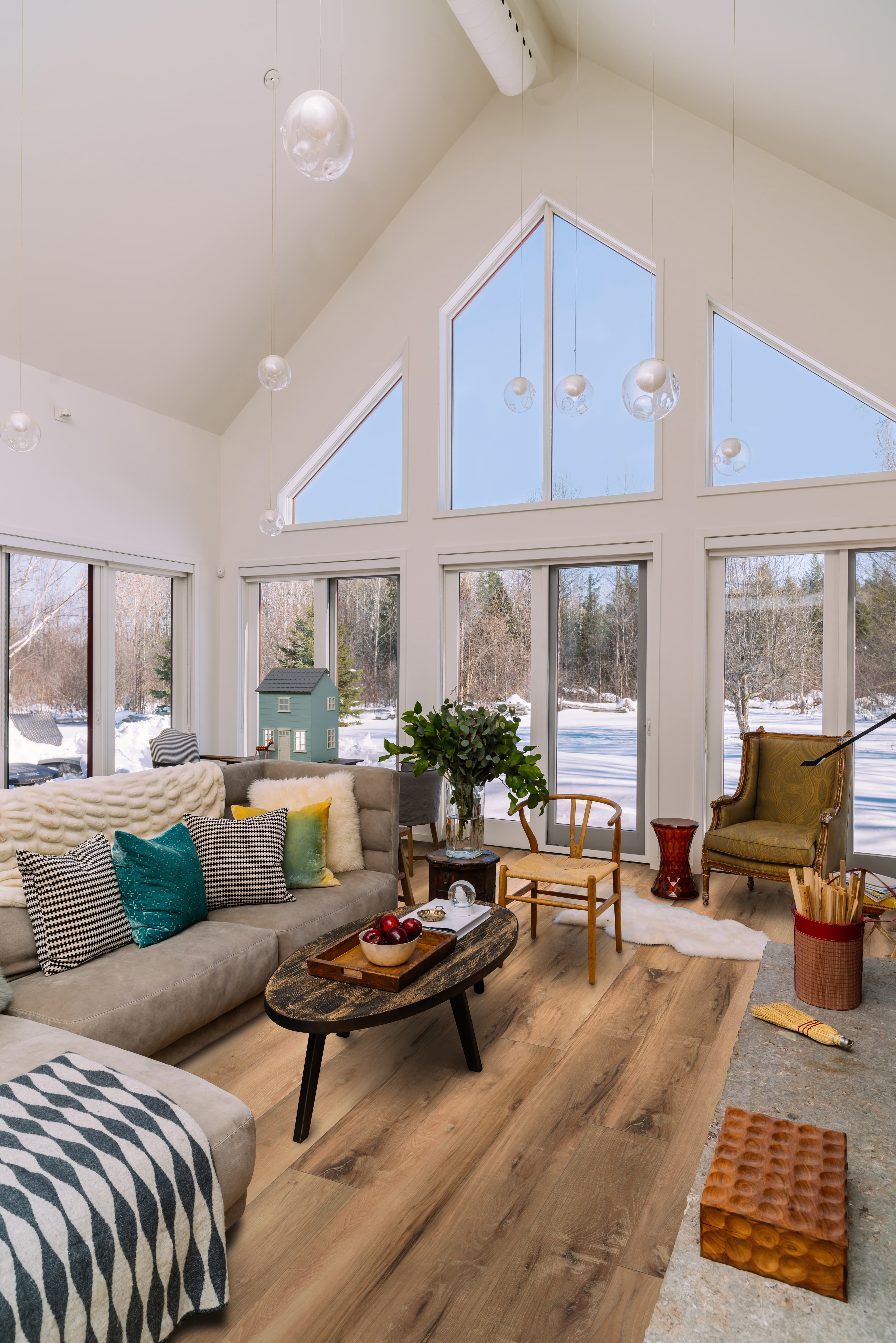 North Shore Oak Longboards Vinyl Flooring (Angle-Angle) - Image 3