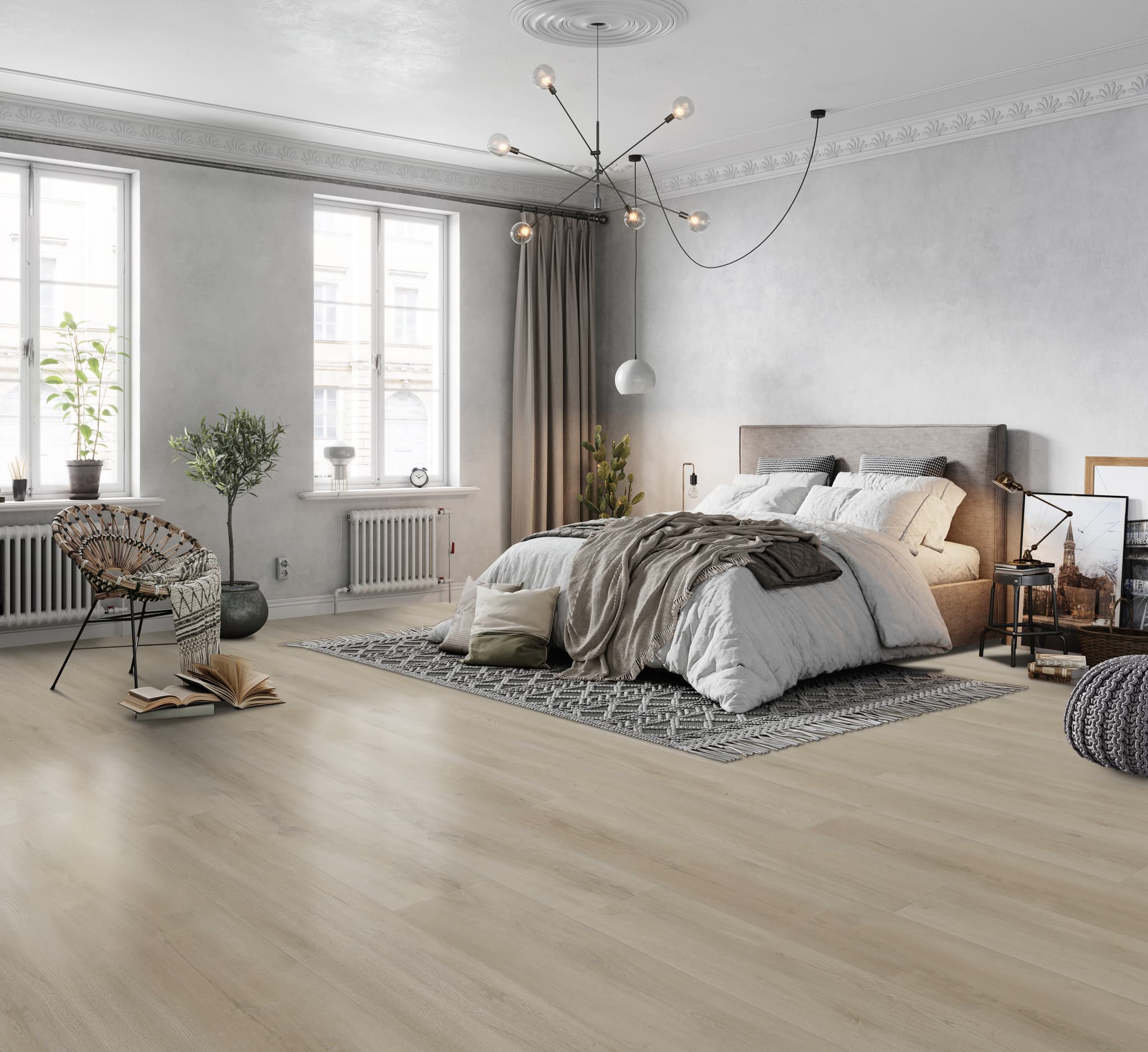 CALI Coastline Cliff 100% Waterproof GeoCore (SPC) Flooring Longboards Collection - view 3