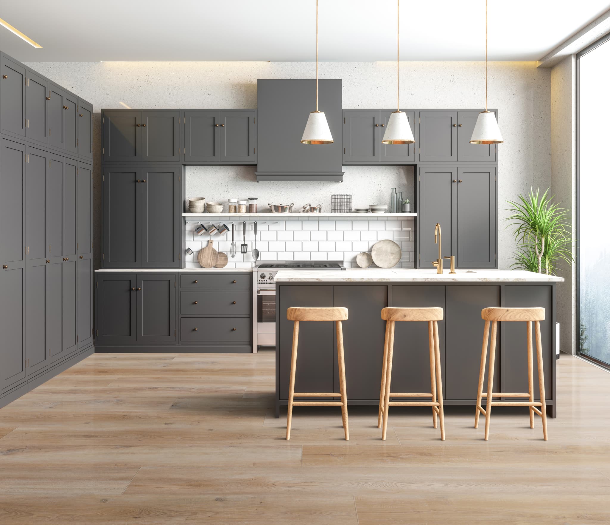 CALI Reefwood 100% Waterproof GeoCore (SPC) Flooring Longboards Collection - view 2