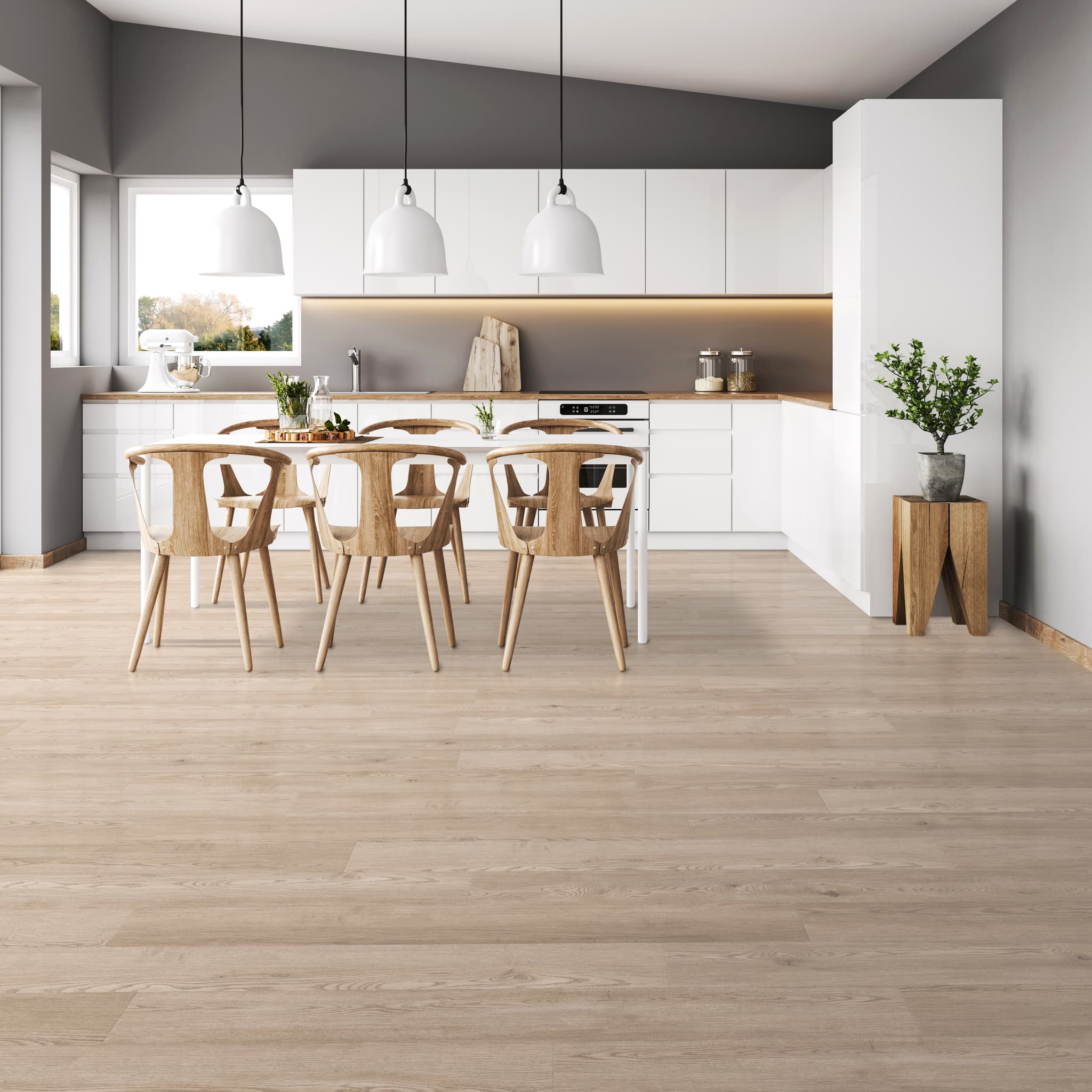 CALI Silver Spray WPC Flooring Longboards Icons Collection - view 2