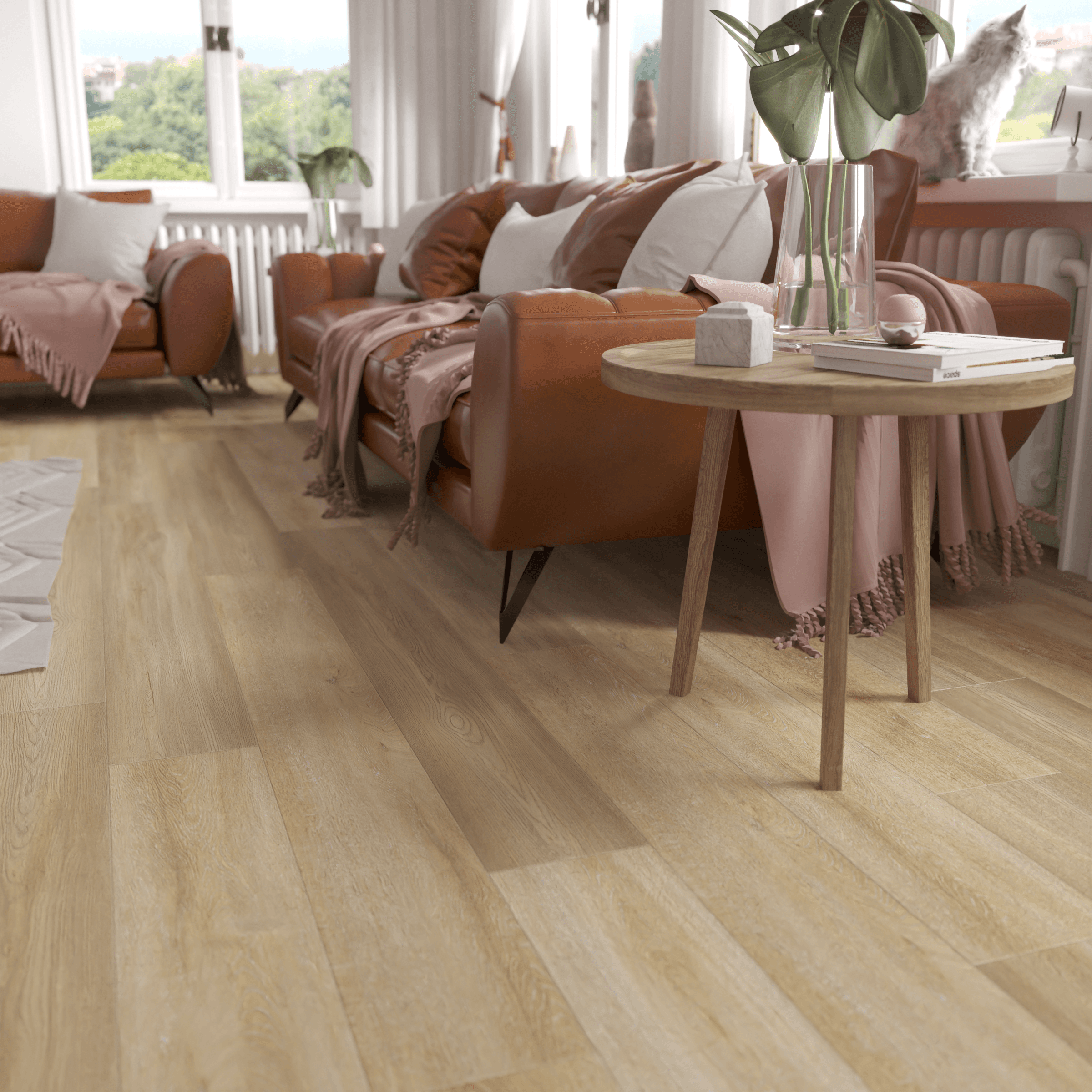 Golden Hour Oak Legends Vinyl Flooring - Image 3