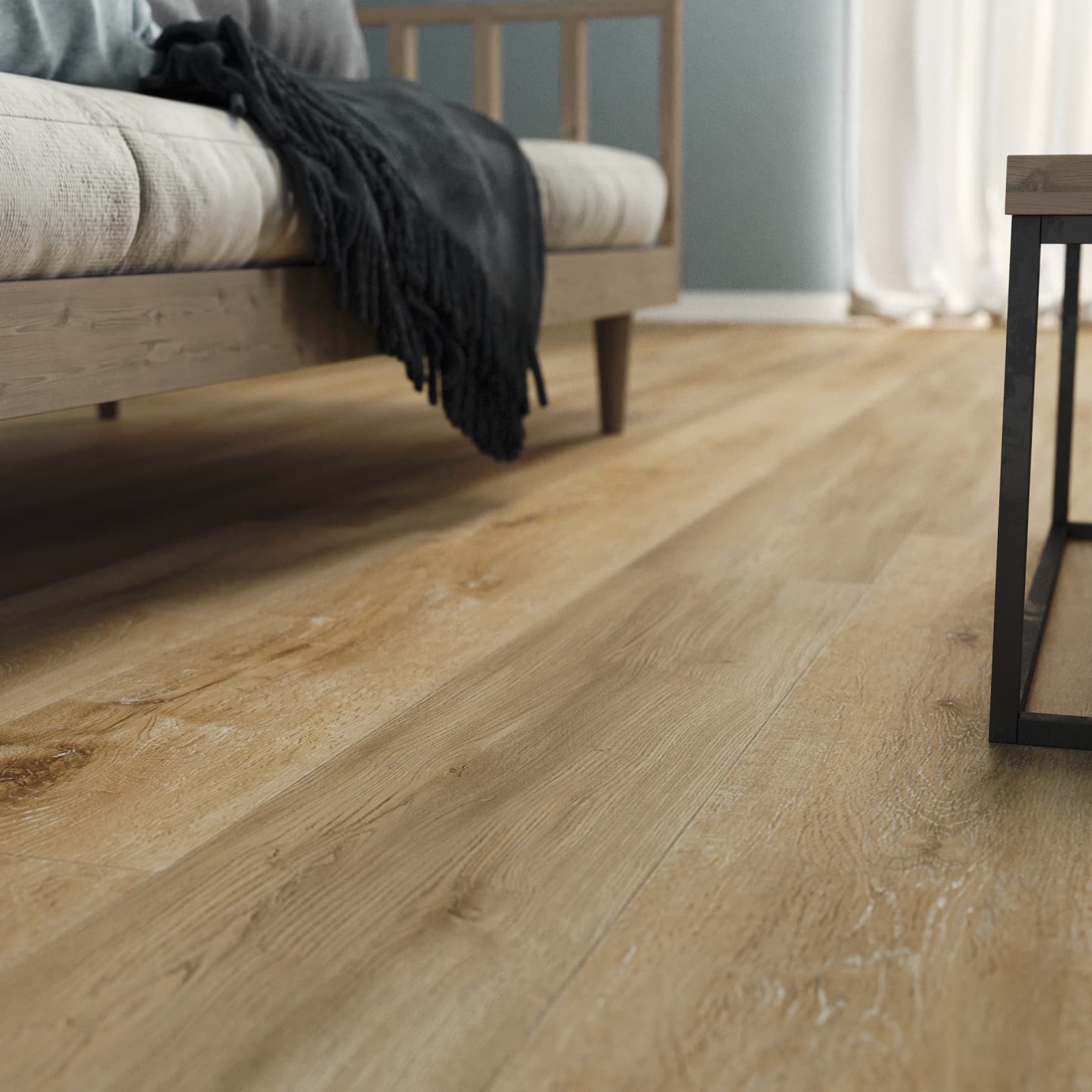 CALI Golden Hour Oak 100% Waterproof (WPC) Flooring Legends Collection - view 4