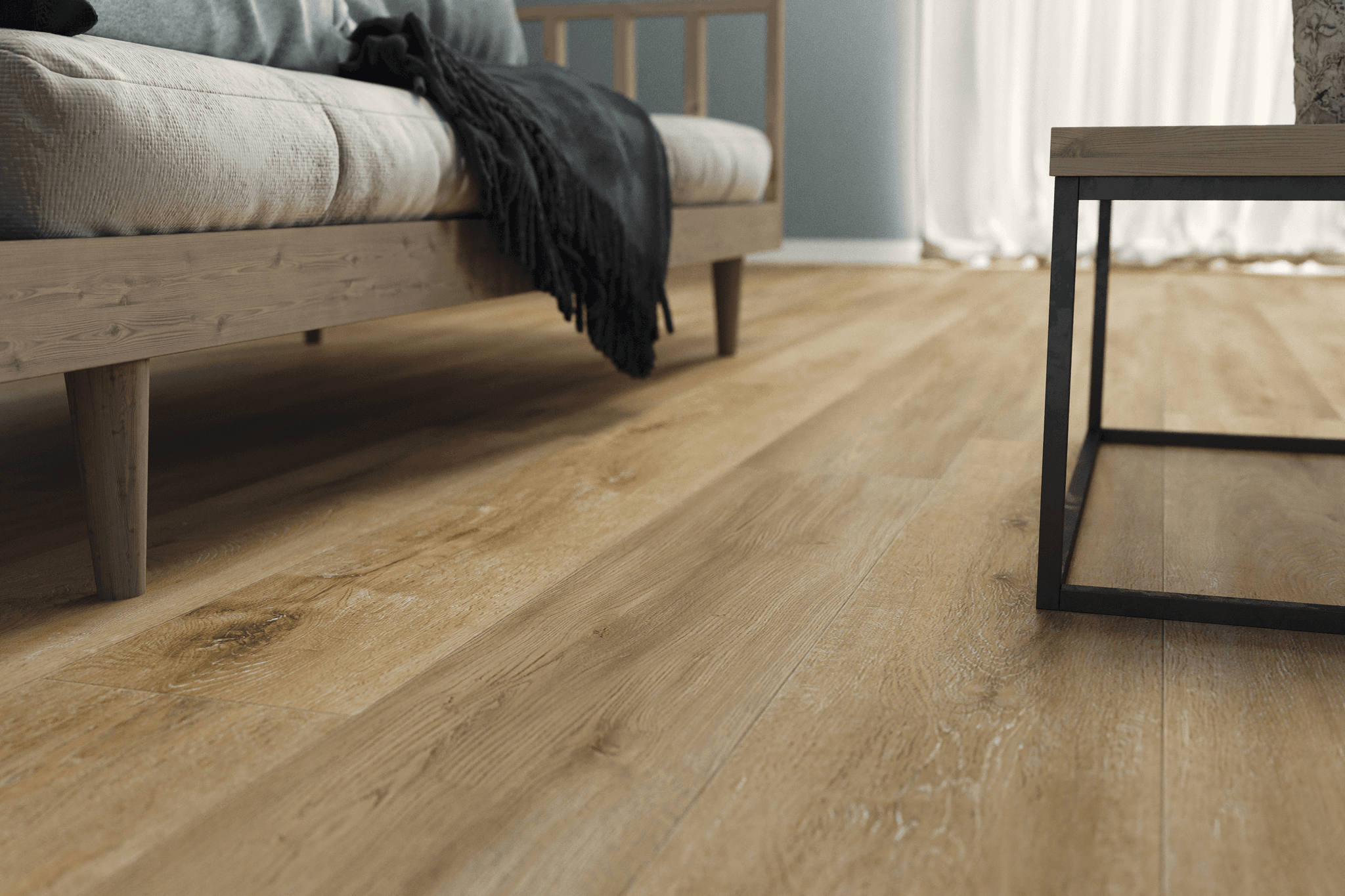 CALI Golden Hour Oak 100% Waterproof (WPC) Flooring Legends Collection - view 4