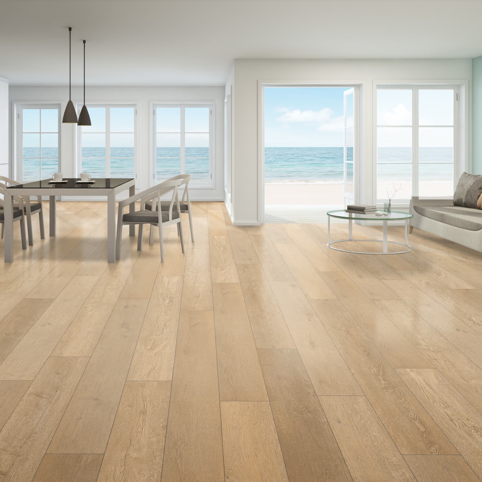 CALI Laguna Sand 100% Waterproof (WPC) Flooring Legends Collection - view 2