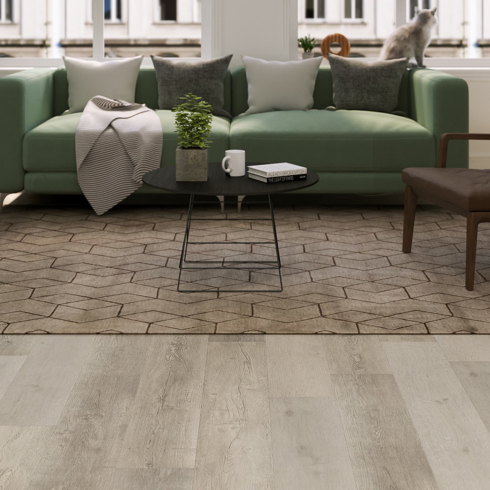 CALI Diamondhead 100% Waterproof (WPC) Flooring Legends Collection - view 3