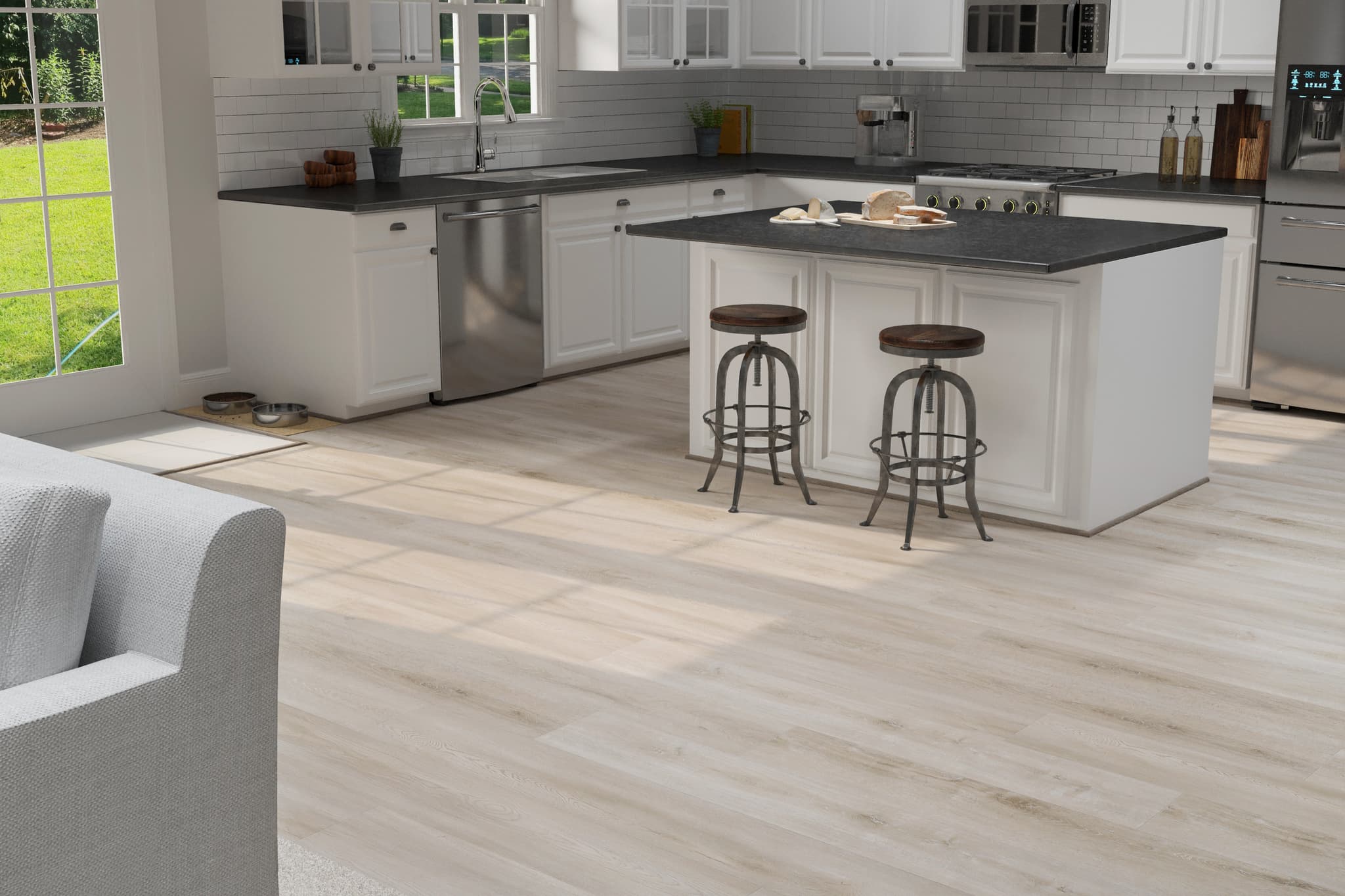 CALI Uprush 100% Waterproof (WPC) Flooring Legends Collection - view 3