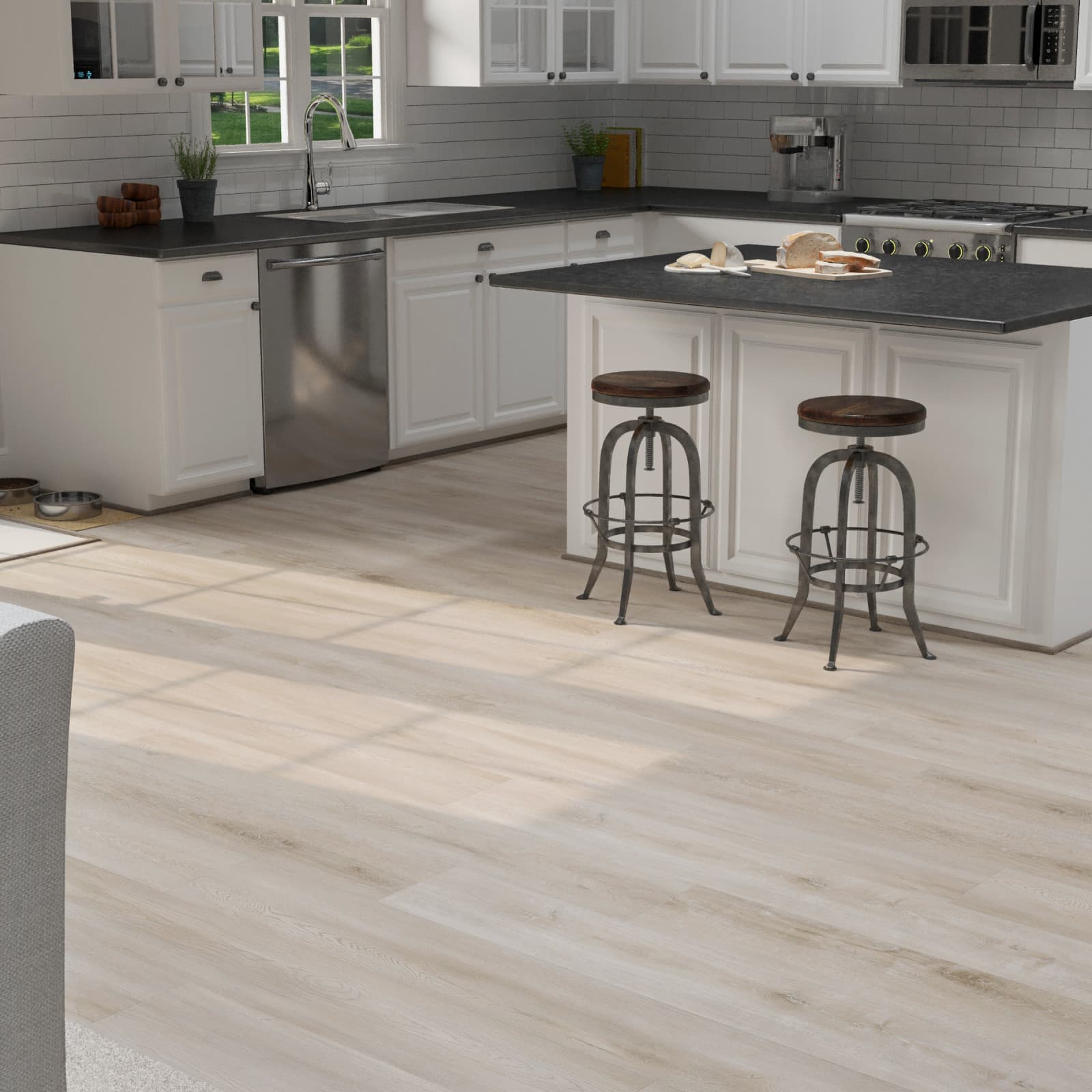 CALI Uprush 100% Waterproof (WPC) Flooring Legends Collection - view 3