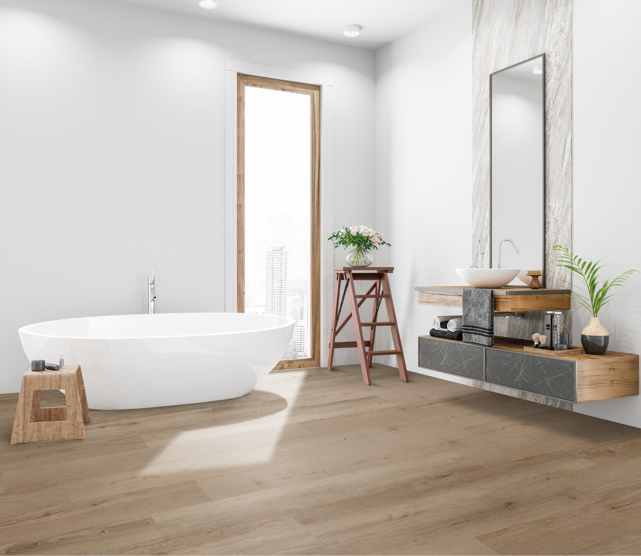 CALI Oyster Isle 100% Waterproof (WPC) Flooring Legends Collection - view 2