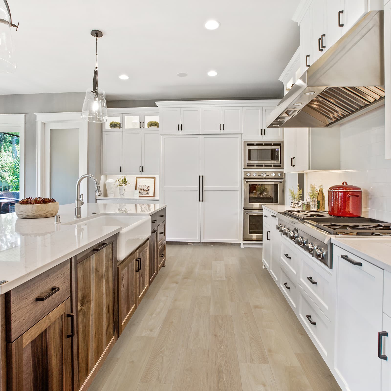 CALI Sandstone Wash 100% Waterproof (WPC) Flooring Laguna Collection - view 2