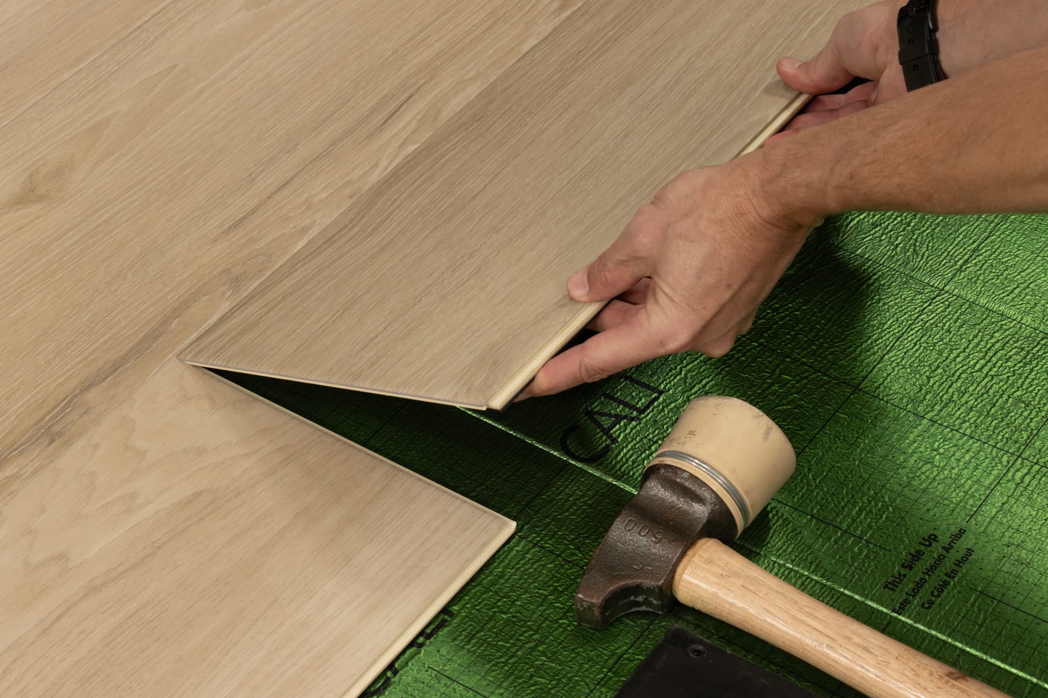 CALI Sandstone Wash 100% Waterproof (WPC) Flooring Laguna Collection - view 4