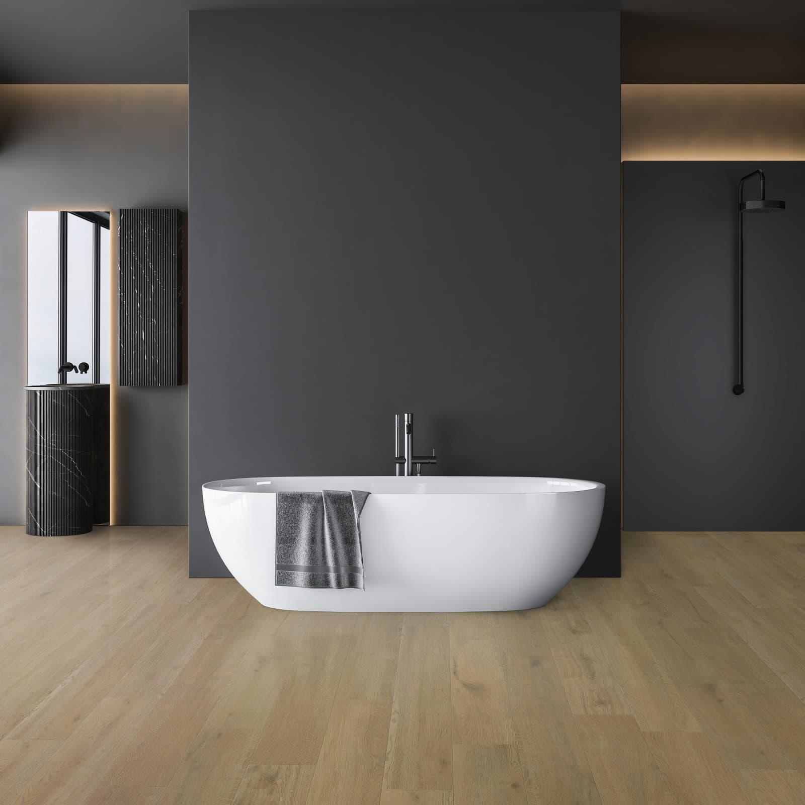 CALI Aliso Almond 100% Waterproof (WPC) Flooring Laguna Collection - view 2