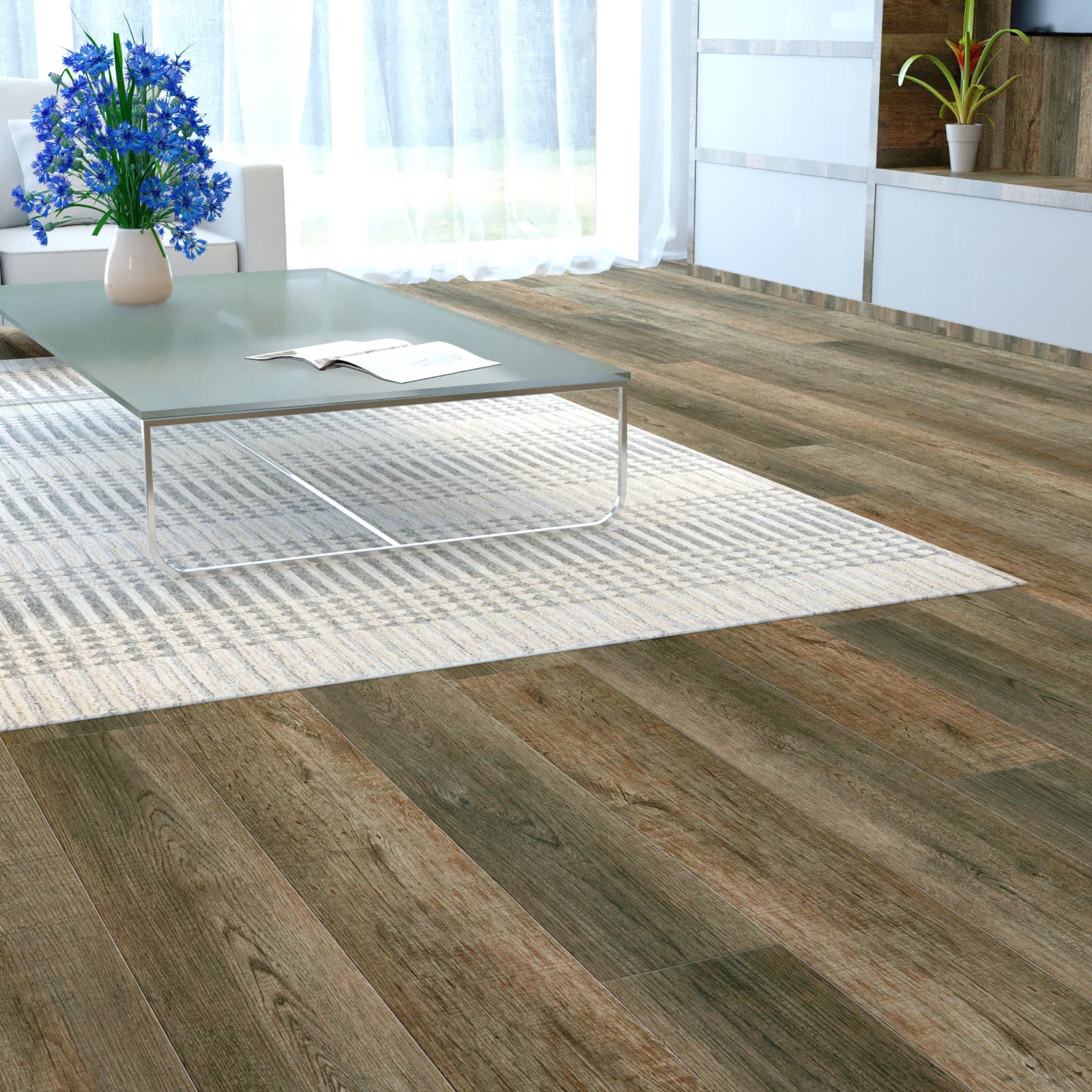 CALI Thornwood 100% Waterproof GeoCore® (SPC Composite) Flooring — Select Collection — detail view 3