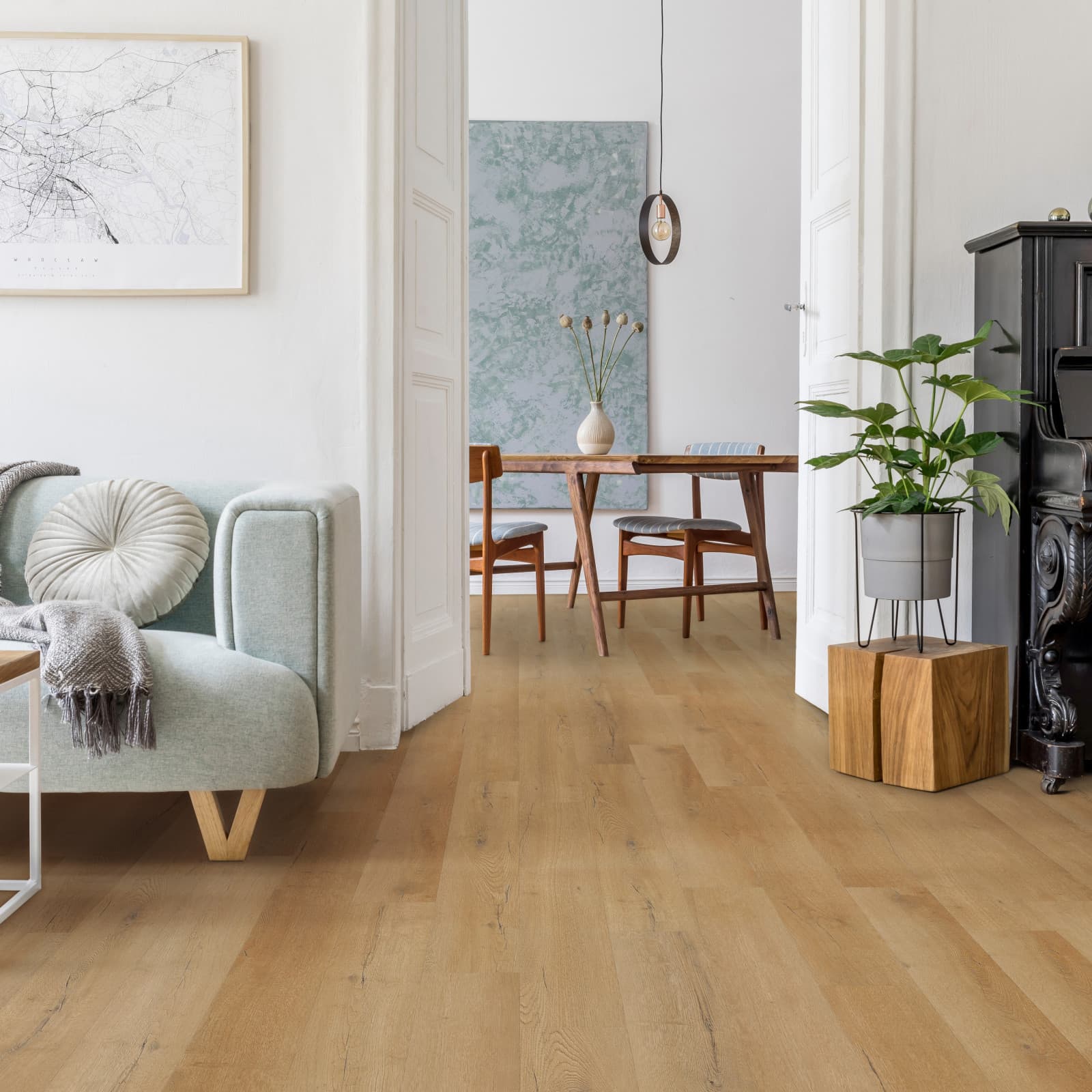 CALI Island Palm Flooring — Select Collection — detail view 3