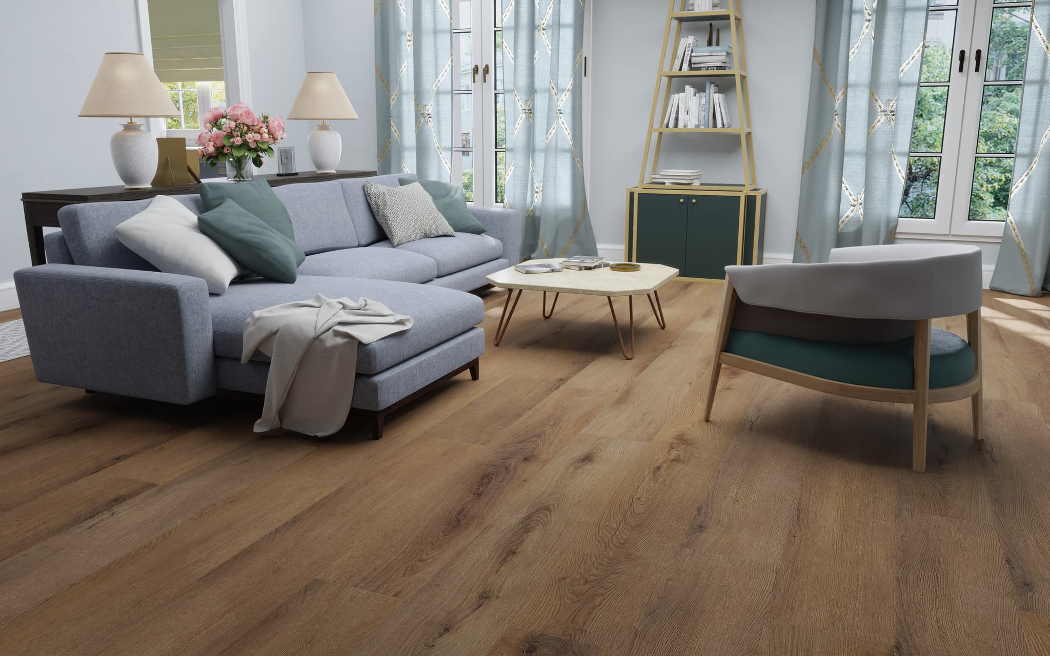 CALI Deep Lagoon Flooring Select Collection - view 2