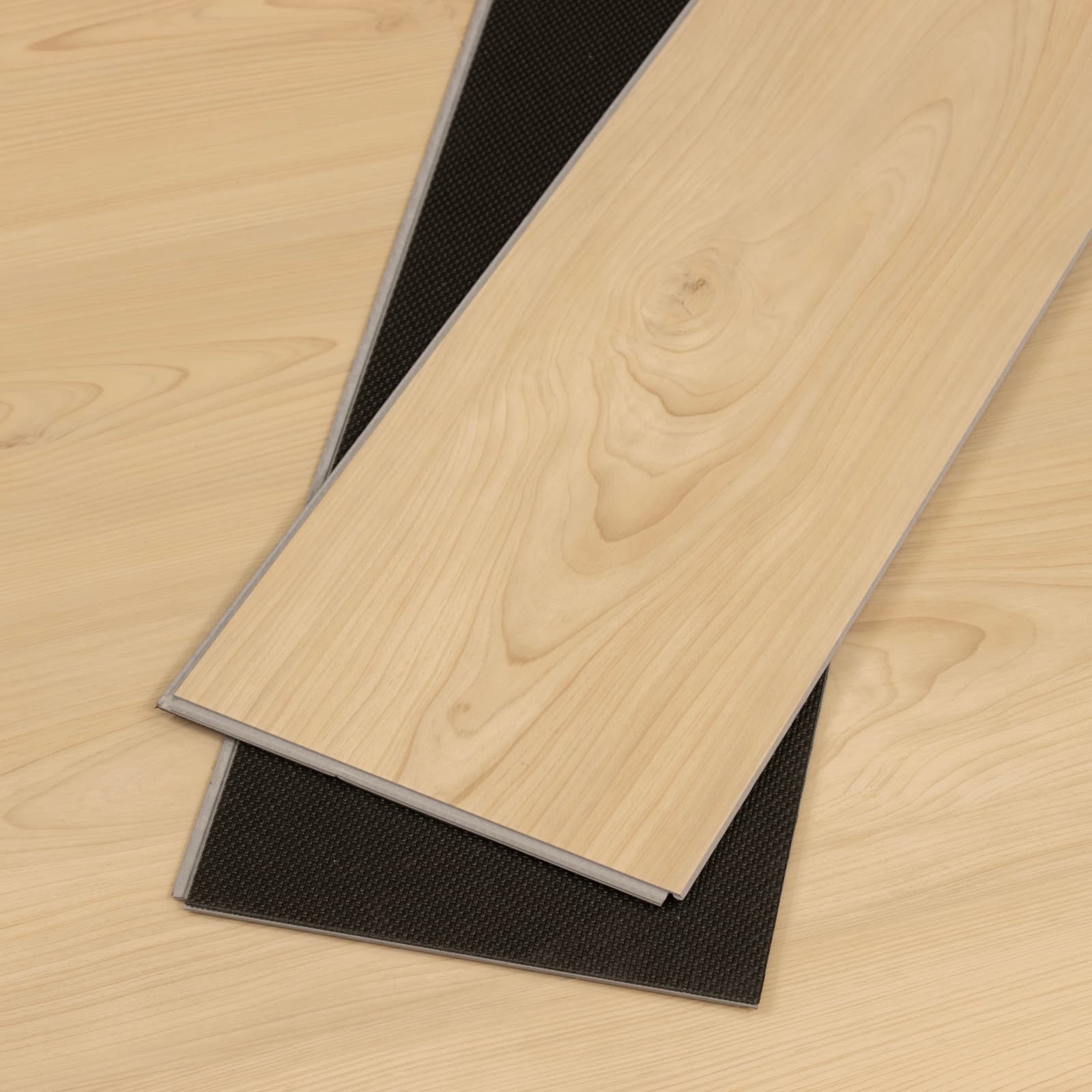 CALI Caspar Cream 100% Waterproof GeoCore® (SPC Composite) Flooring — Select Collection — detail view 6