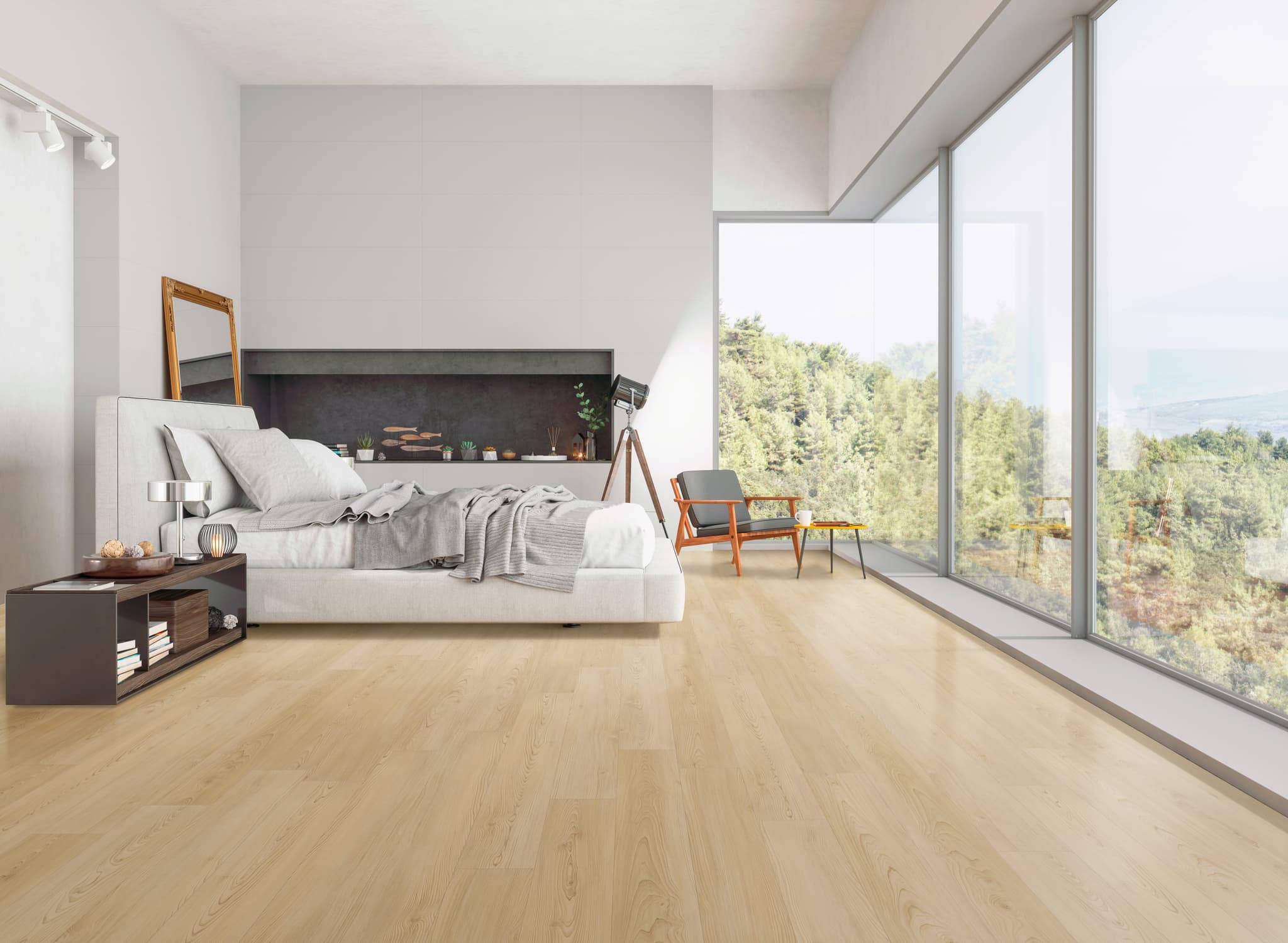 CALI Caspar Cream 100% Waterproof GeoCore® (SPC Composite) Flooring Select Collection - view 2