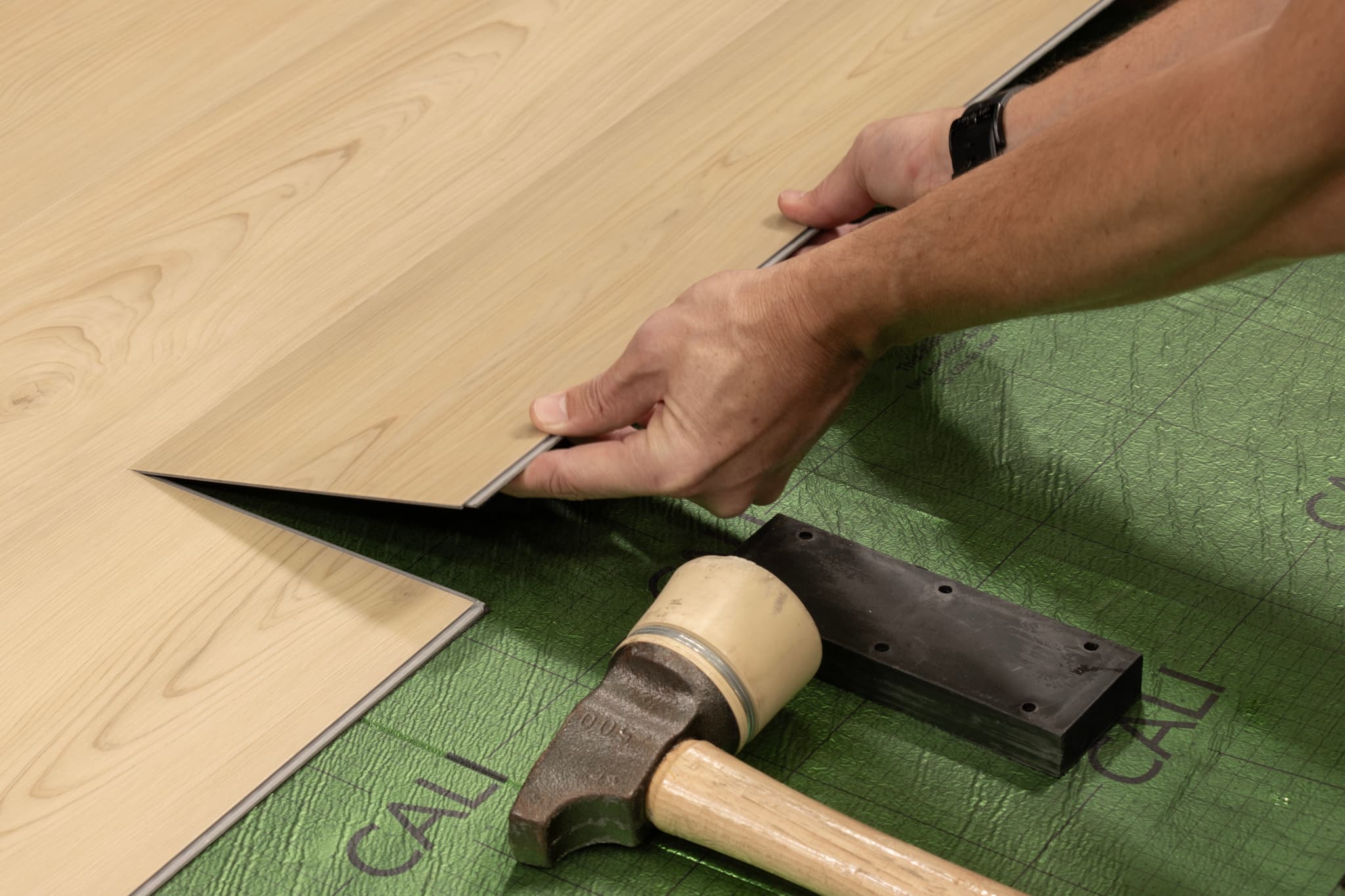 CALI Caspar Cream 100% Waterproof GeoCore® (SPC Composite) Flooring Select Collection - view 4