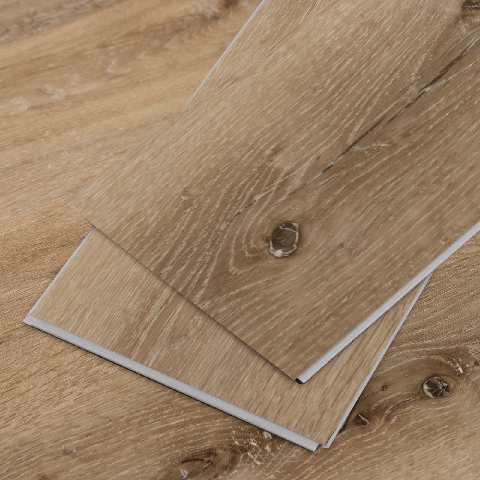 CALI Aged Hickory 100% Waterproof GeoCore (SPC) Flooring — Select Premium Collection — detail view 6