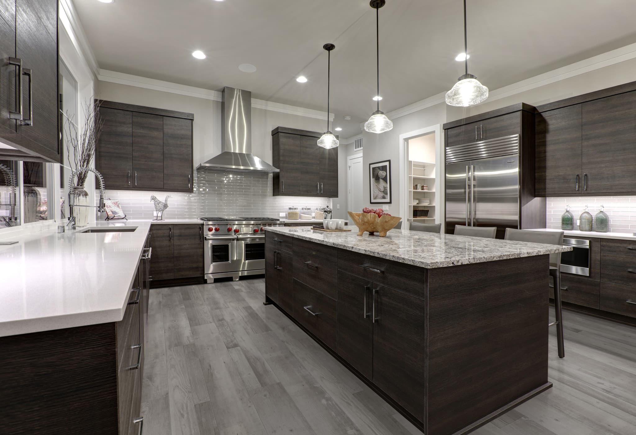 CALI Gray Ash 100% Waterproof GeoCore (SPC) Flooring Select Premium Collection - view 2