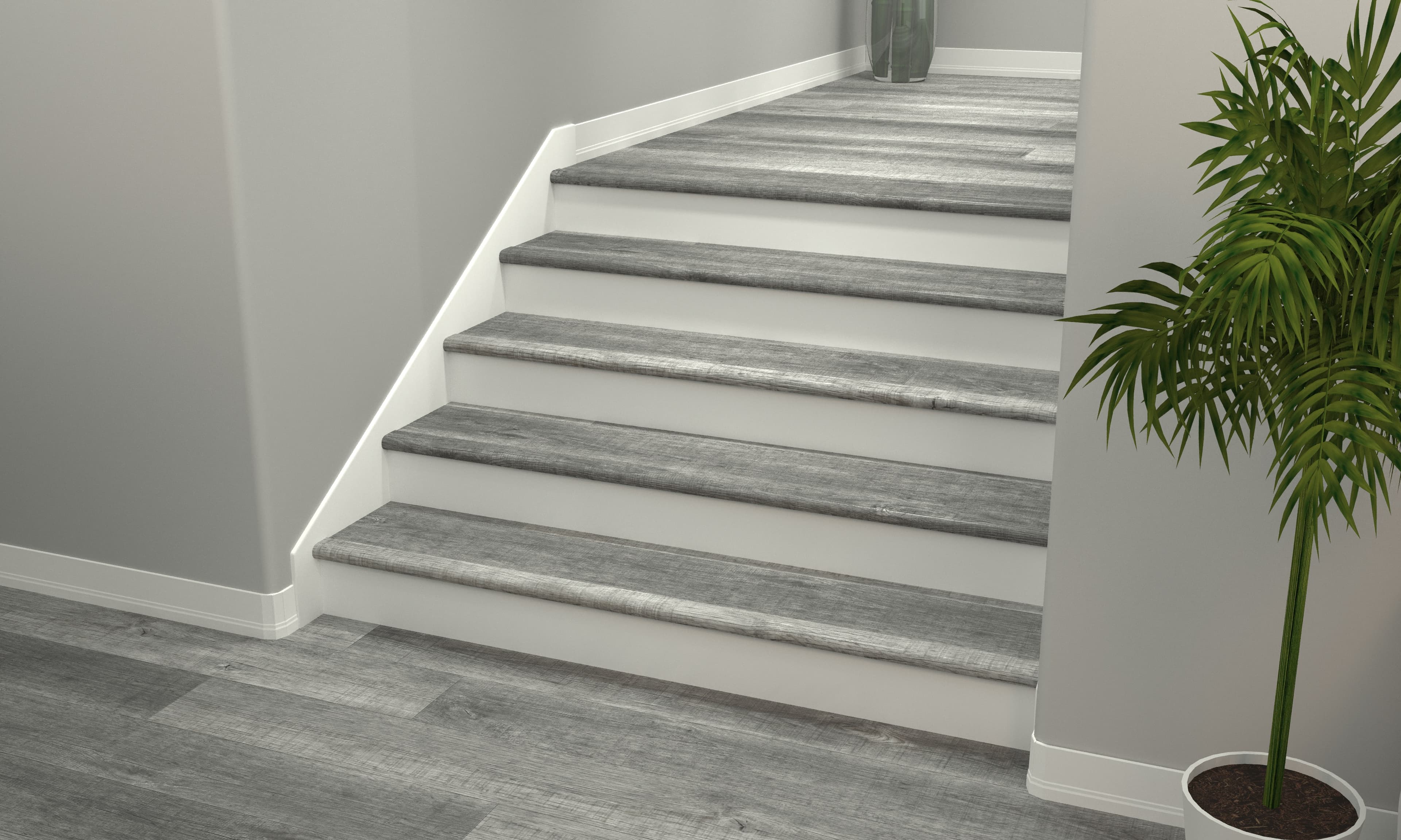 Alderwood CALI Vinyl Stair Nosing Overlap - Image 2