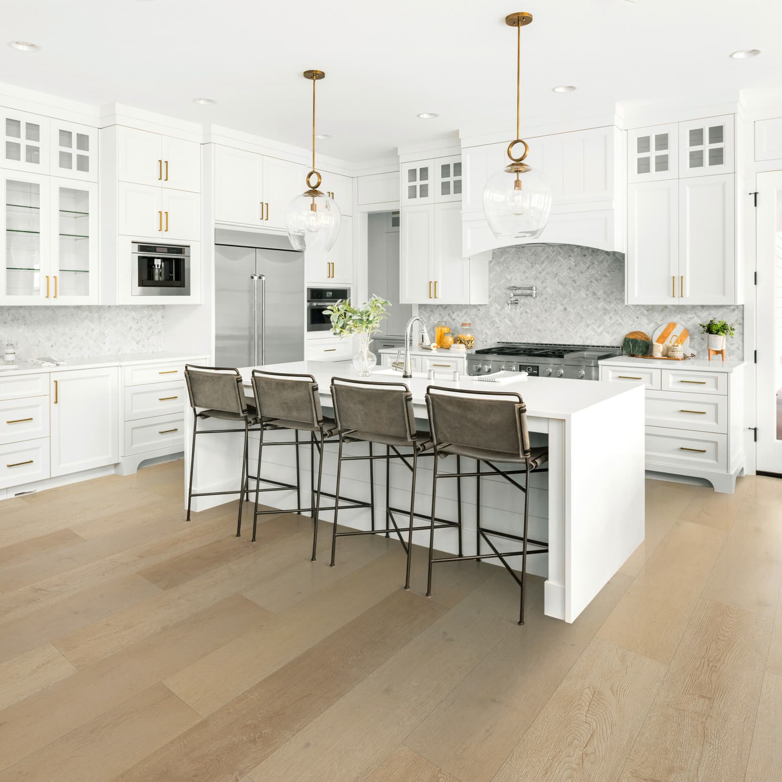 CALI Laguna Sand 100% Waterproof GeoCore (SPC) Flooring — Select Premium Collection — detail view 4