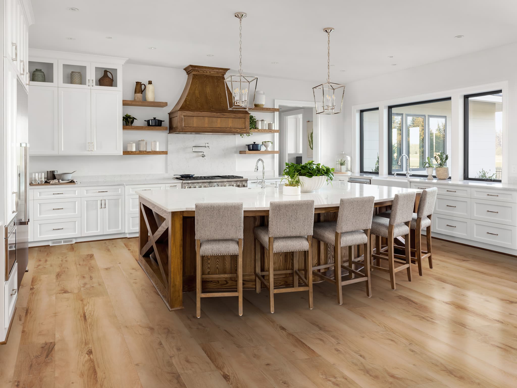 CALI North Shore Oak 100% Waterproof GeoCore (SPC) Flooring Select Premium Collection - view 2
