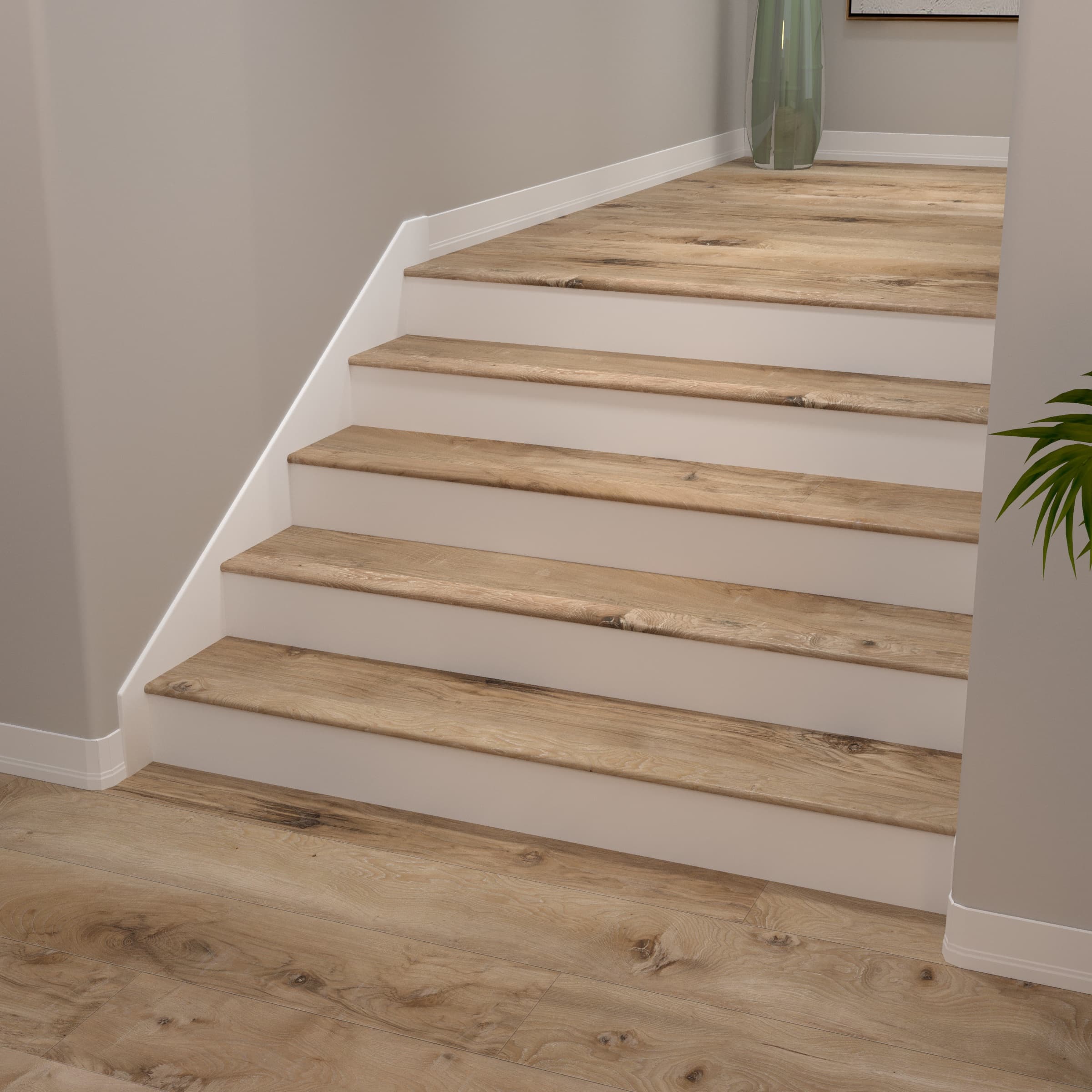 Seaboard Oak CALI Vinyl Stair Nosing Flush Select Premium - Image 2