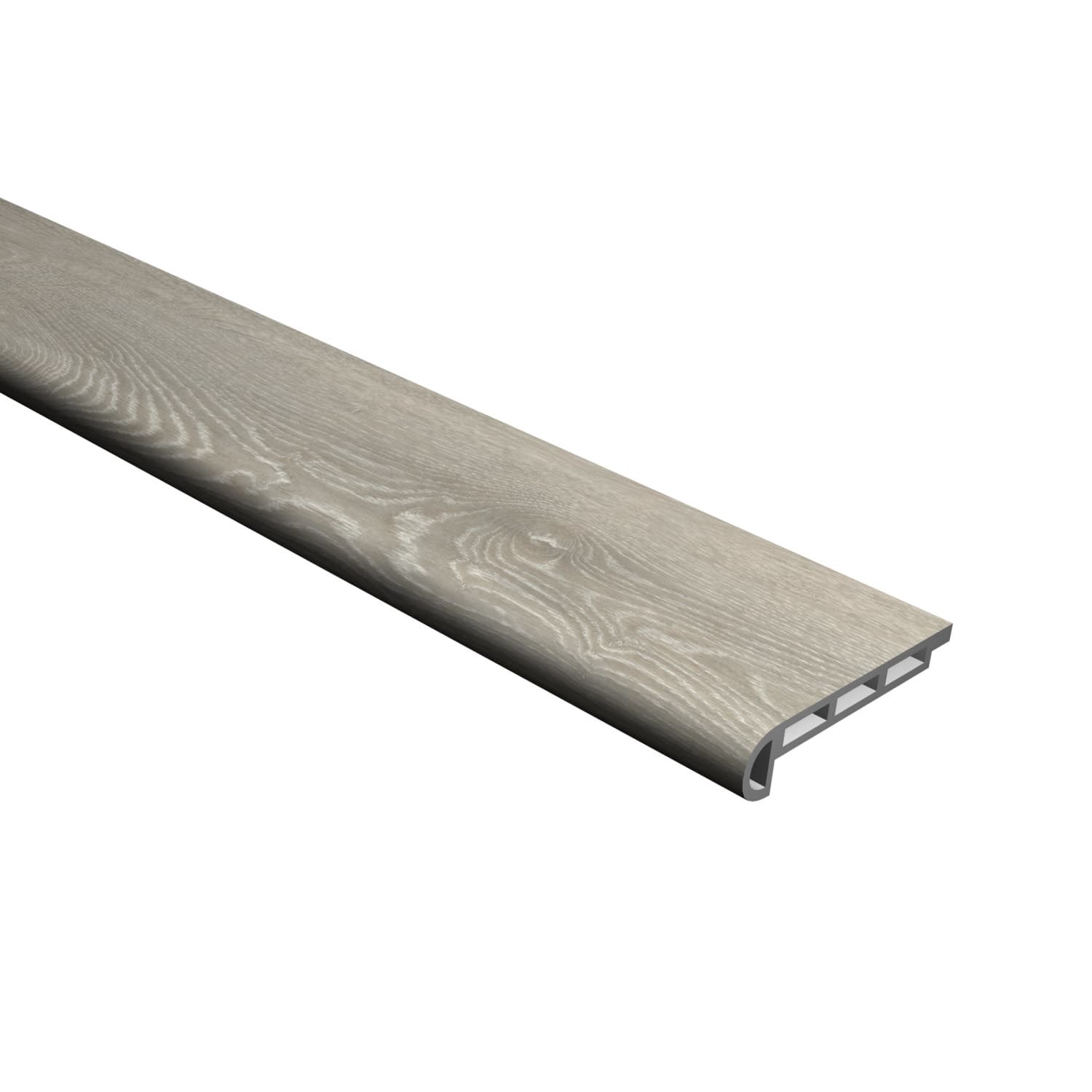 Whitewater Oak CALI Vinyl Stair Nosing Flush