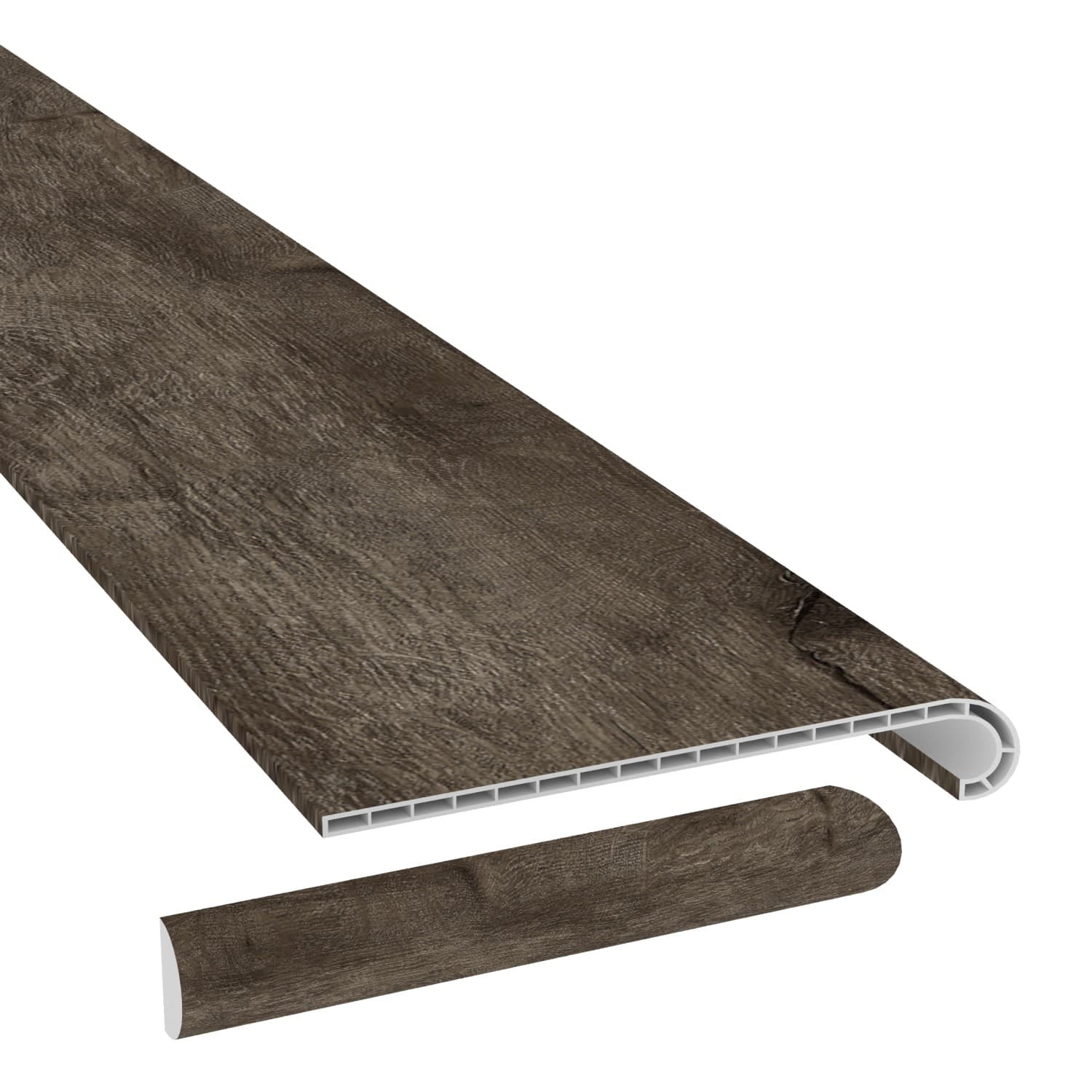 Offshore Oak CALI Vinyl Stair Tread w/ Cap