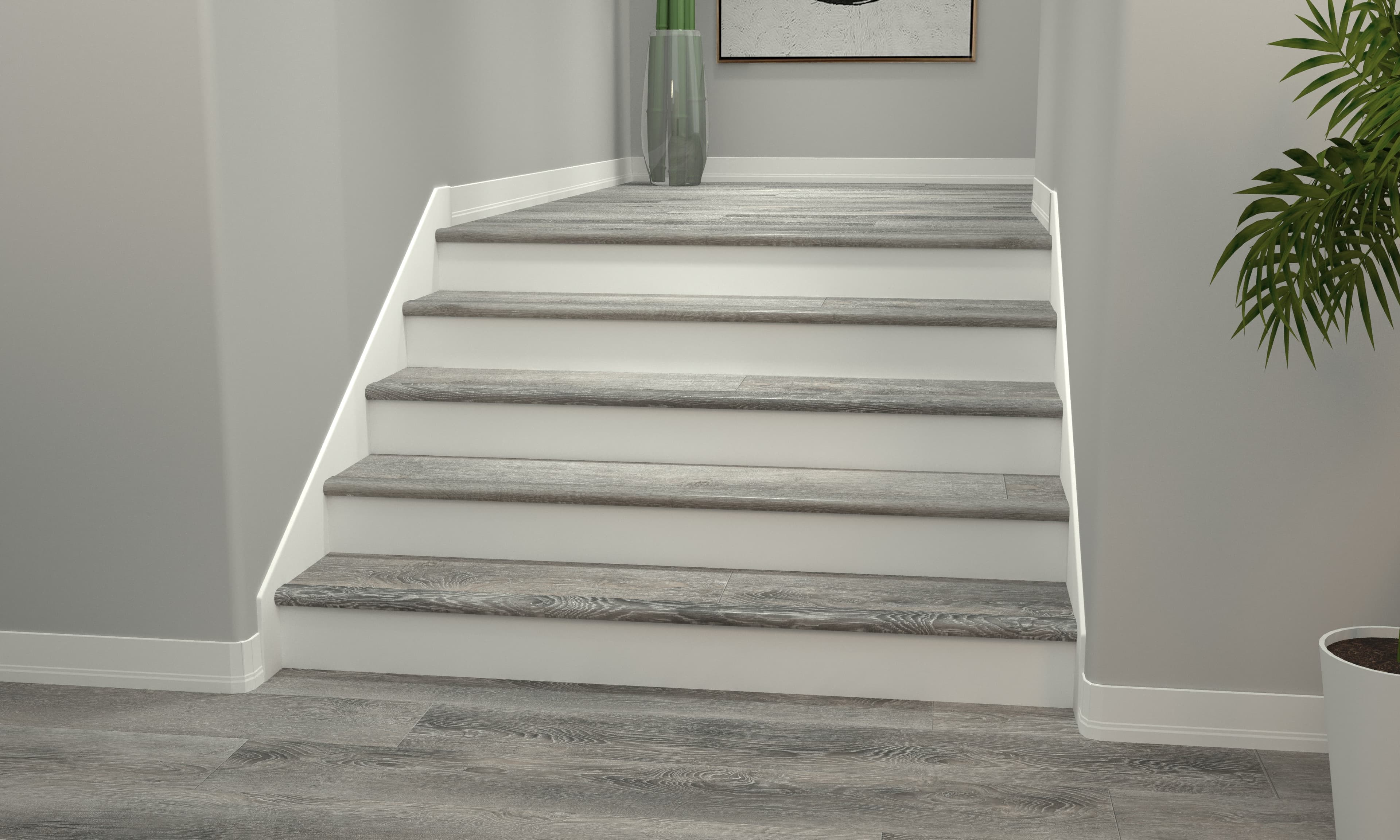 Oceanic Oak CALI Vinyl Stair Nosing Overlap - Image 2