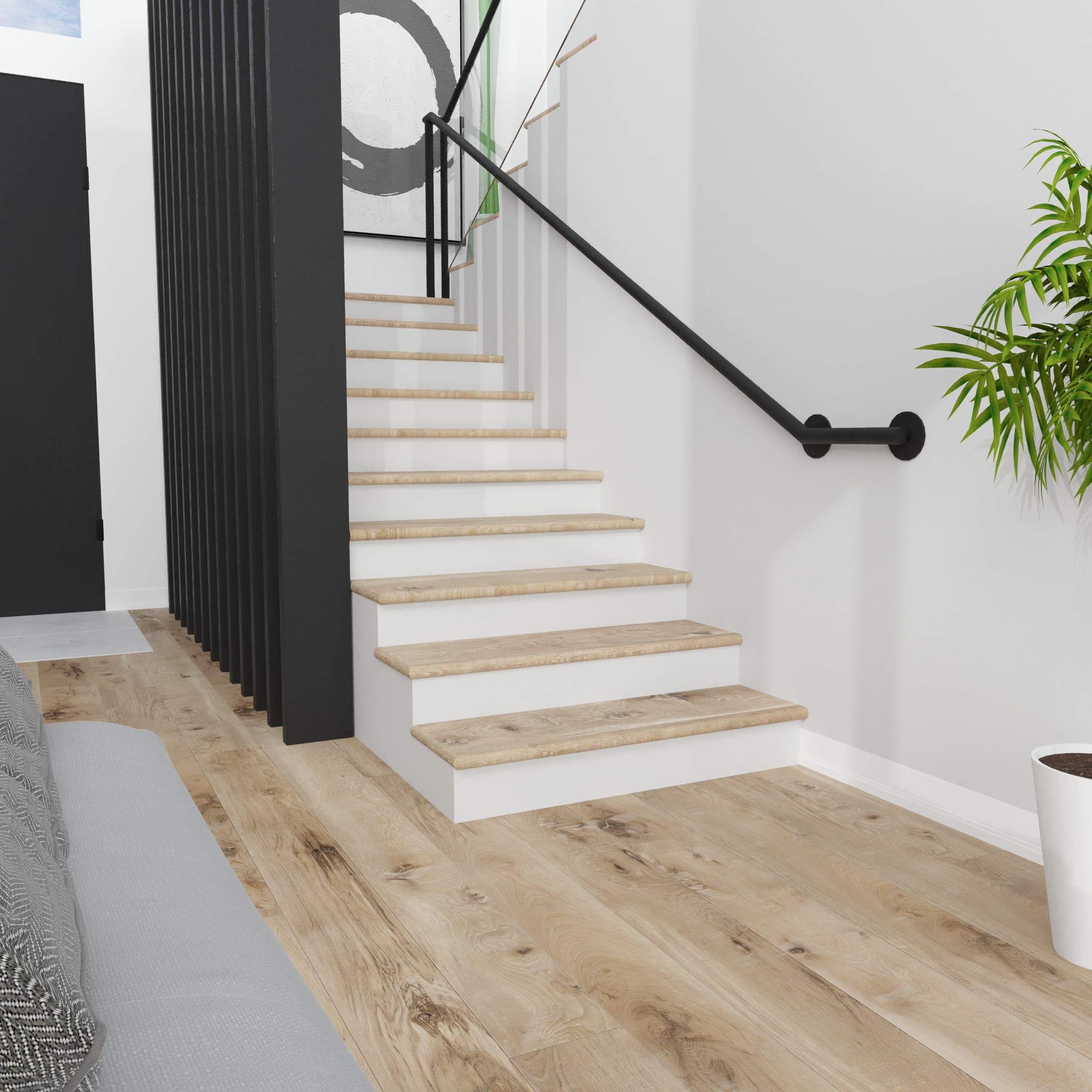 Seaboard Oak CALI Vinyl Stair Tread - Image 2