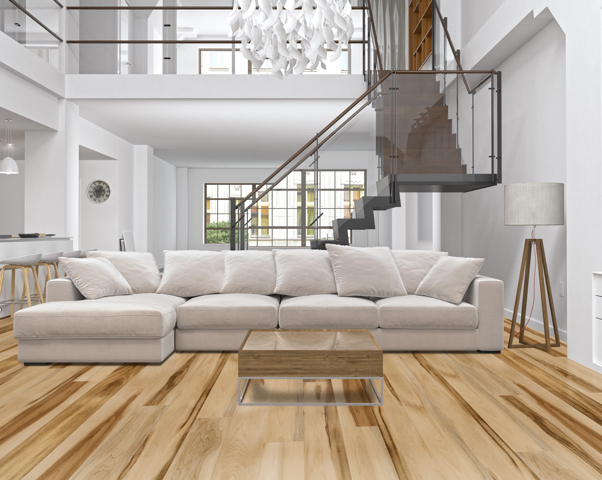 CALI Huntington Hickory Flooring Windansea Low Tide Collection - view 3