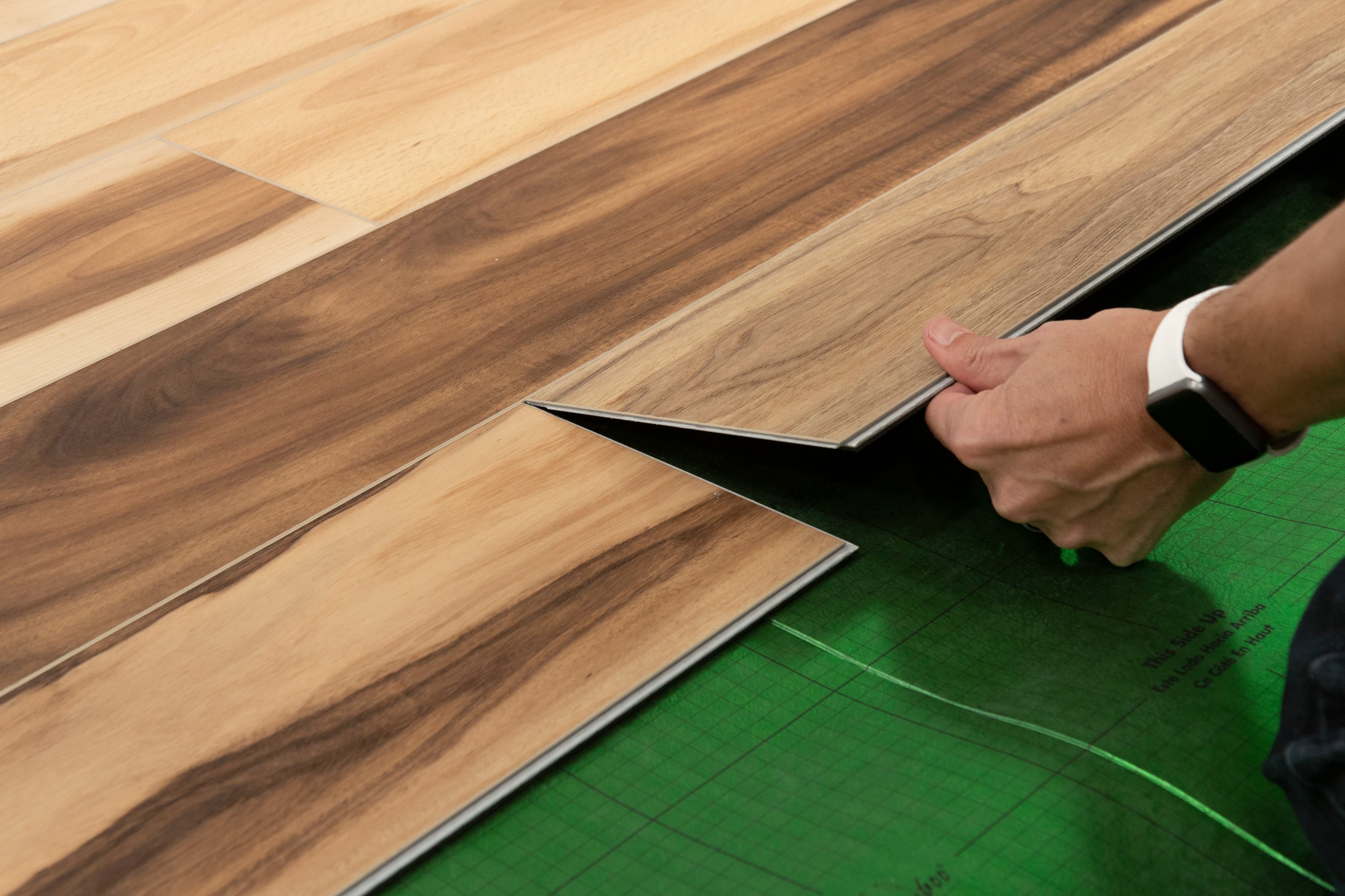 Huntington Hickory Windansea Vinyl Flooring - Image 5