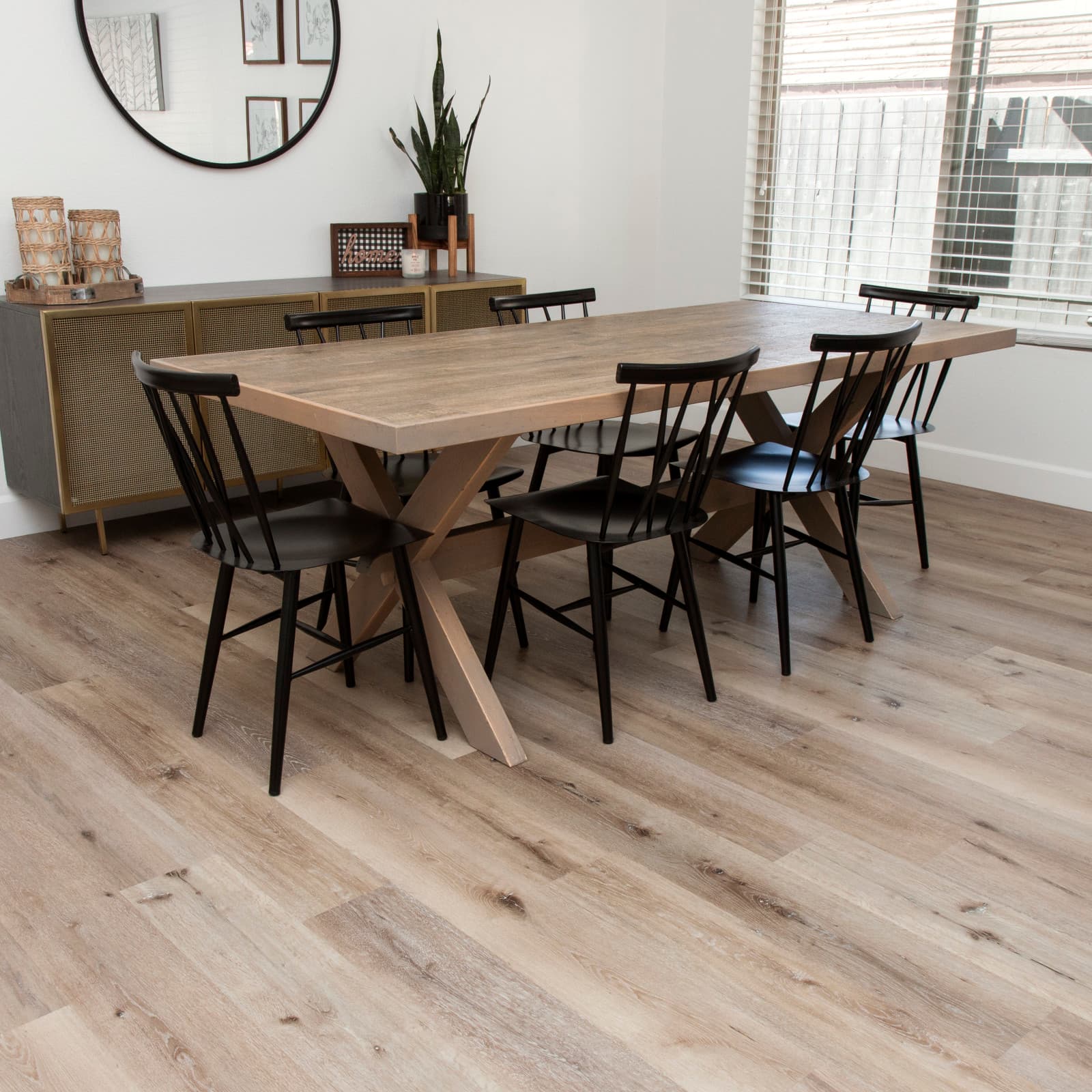 CALI Aged Hickory Flooring — Windansea Low Tide Collection — detail view 3