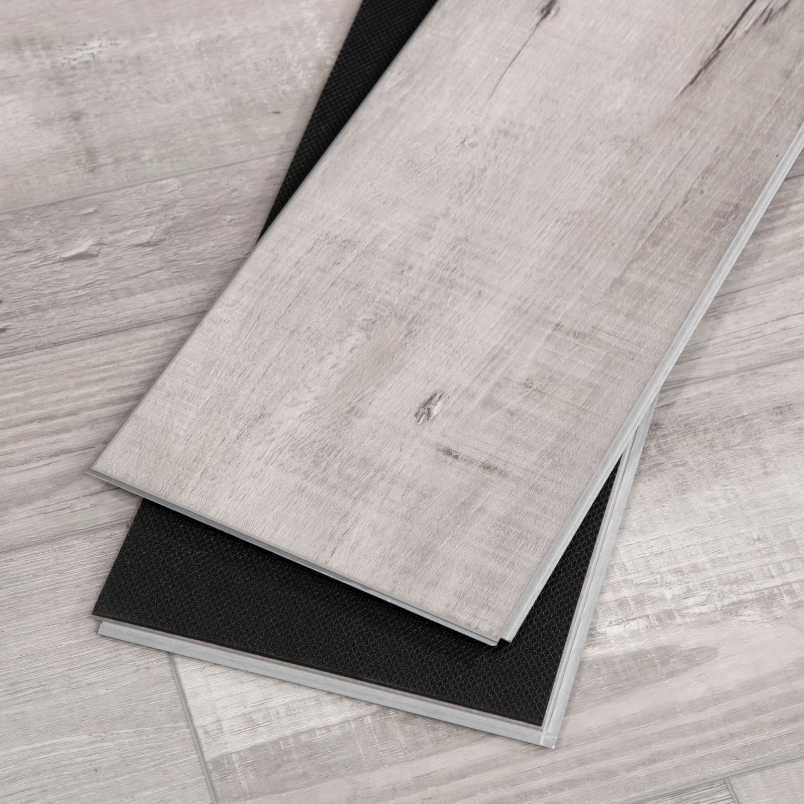 CALI Gray Ash Flooring — Windansea Low Tide Collection — detail view 7