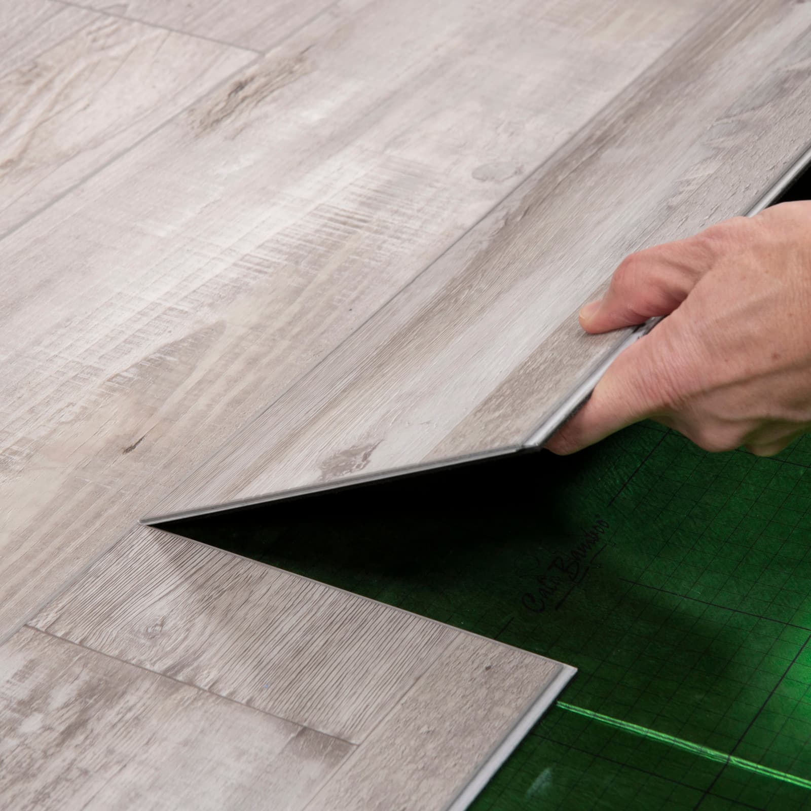 CALI Gray Ash Flooring — Windansea Low Tide Collection — detail view 5