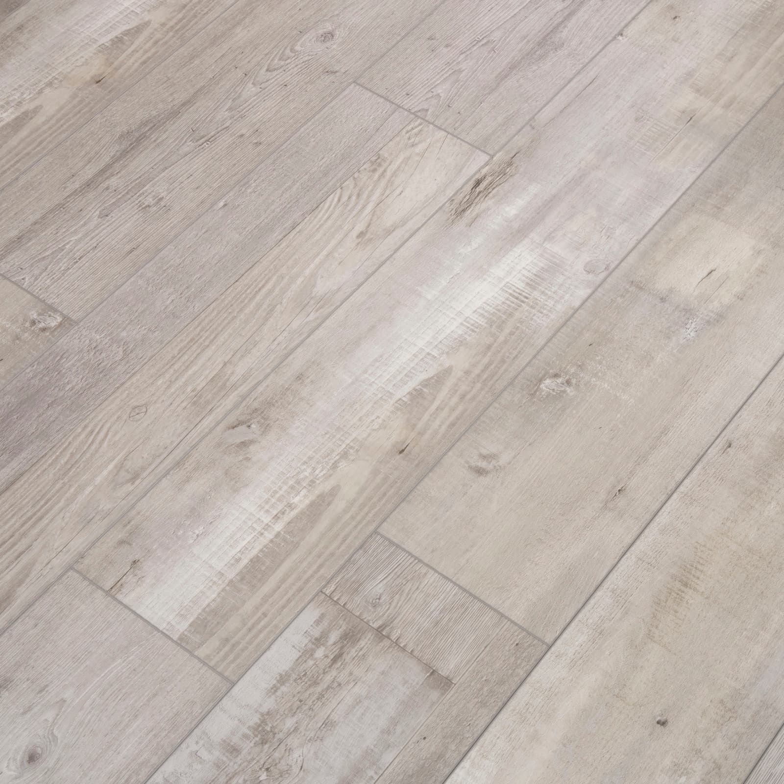 CALI Gray Ash Flooring — Windansea Low Tide Collection — plank close-up