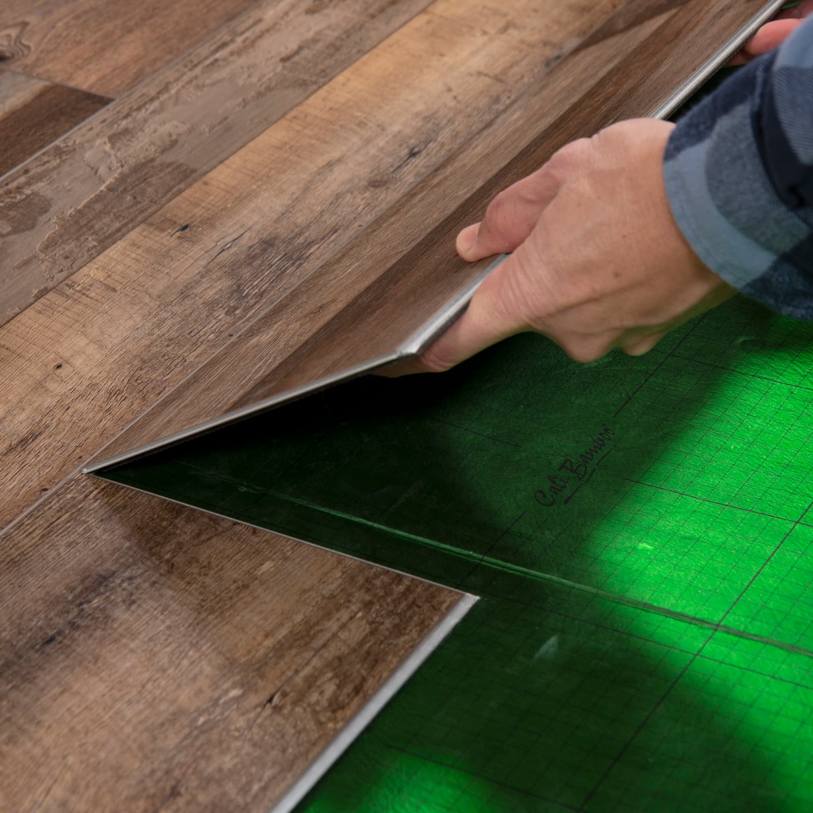 CALI Redefined Pine Flooring — Windansea Low Tide Collection — detail view 5