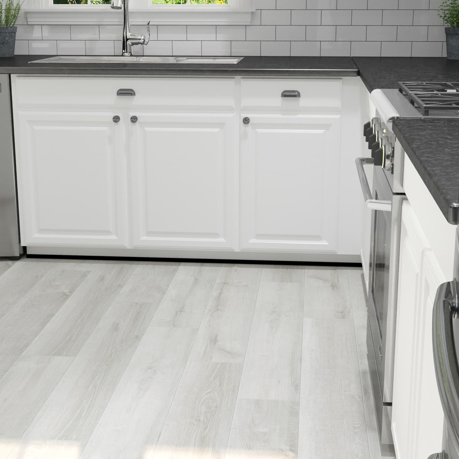 CALI White Aspen Flooring — Windansea Low Tide Collection — detail view 3