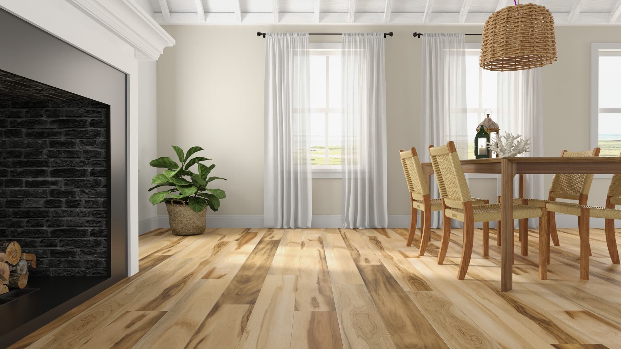 CALI Huntington Hickory Flooring Windansea High Tide Collection - view 3