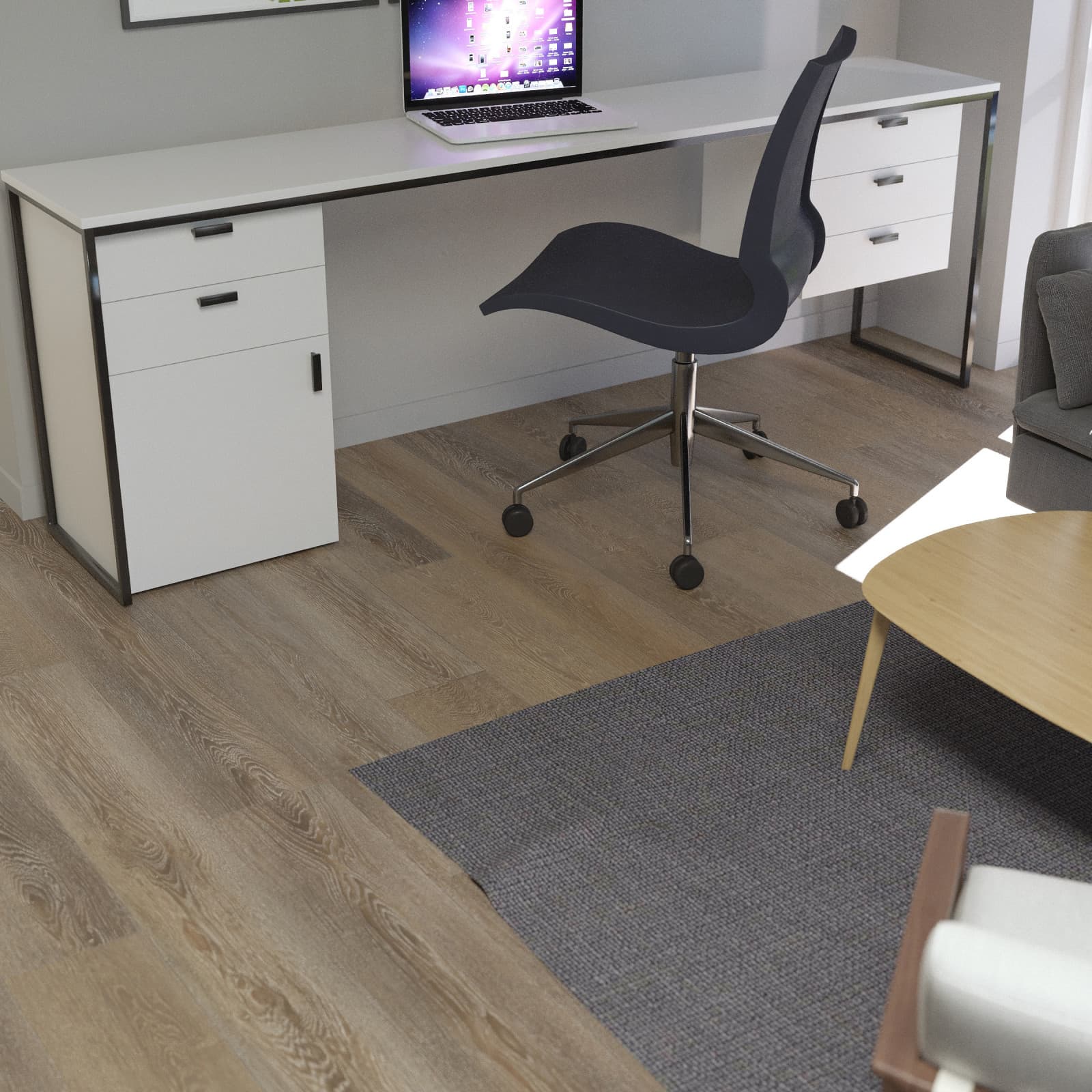 CALI Tidal Pool 100% Waterproof Stone Plastic Composite (SPC) Flooring — Select XL Collection — detail view 3